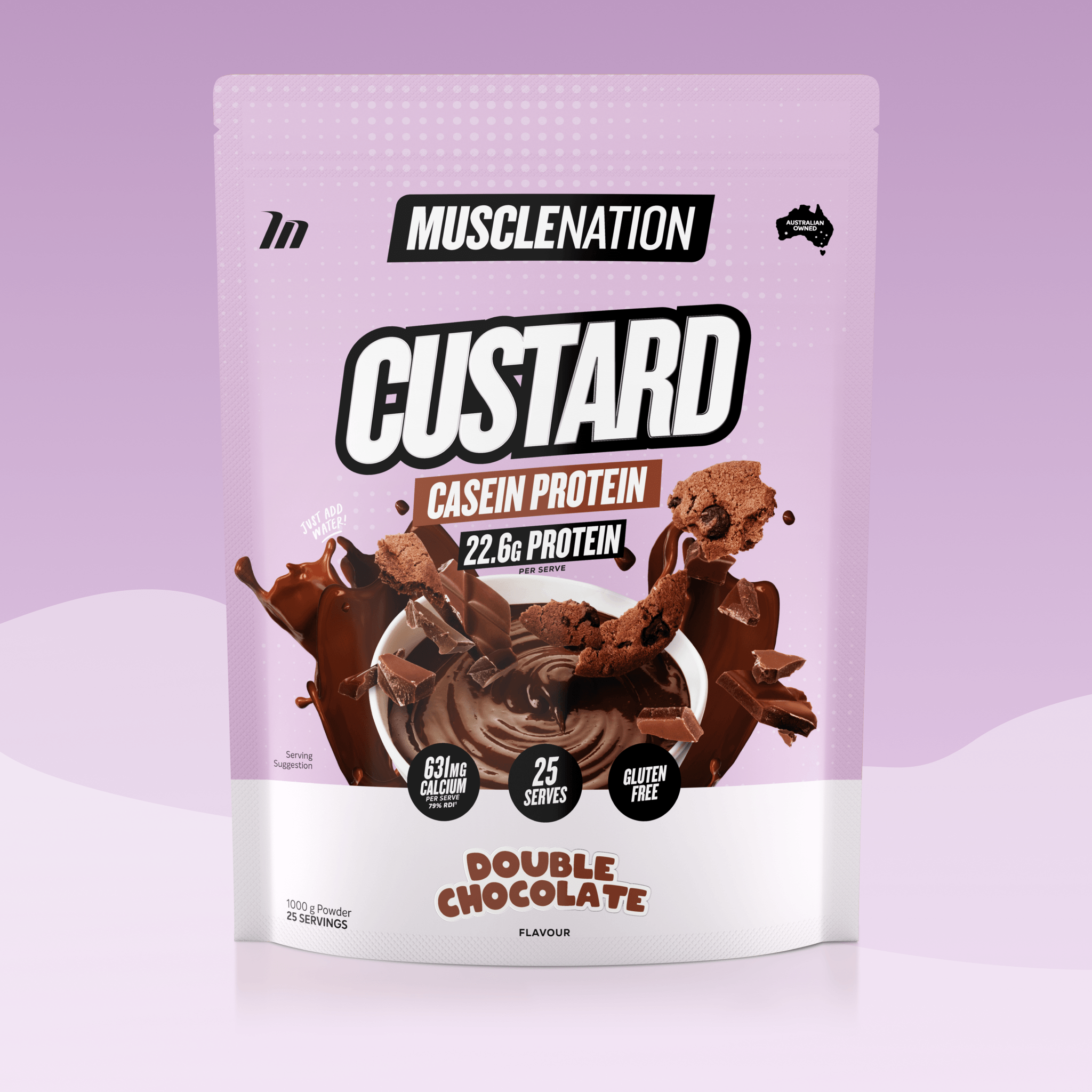 set protein casein custard