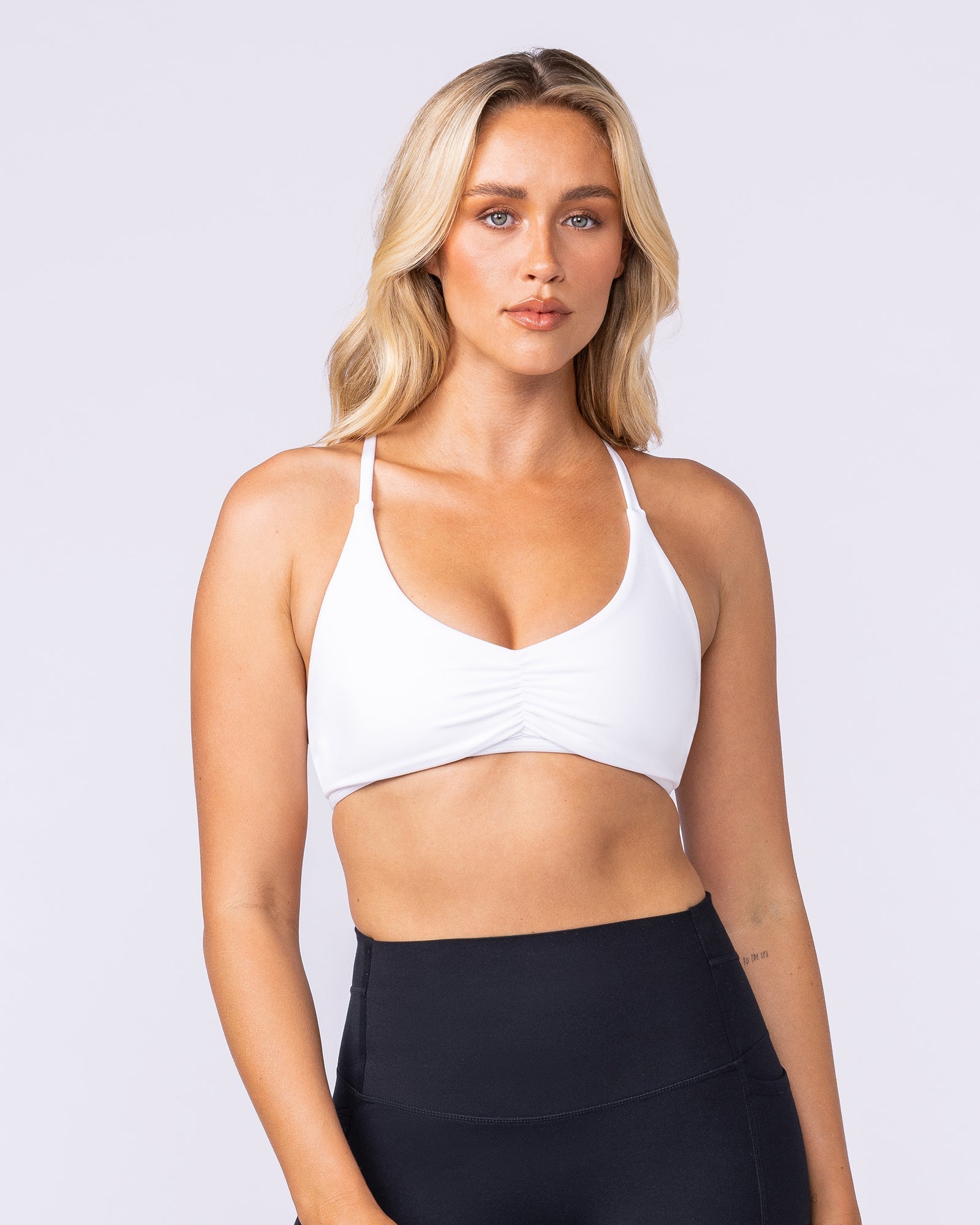 Honey Bralette White – Muscle Nation