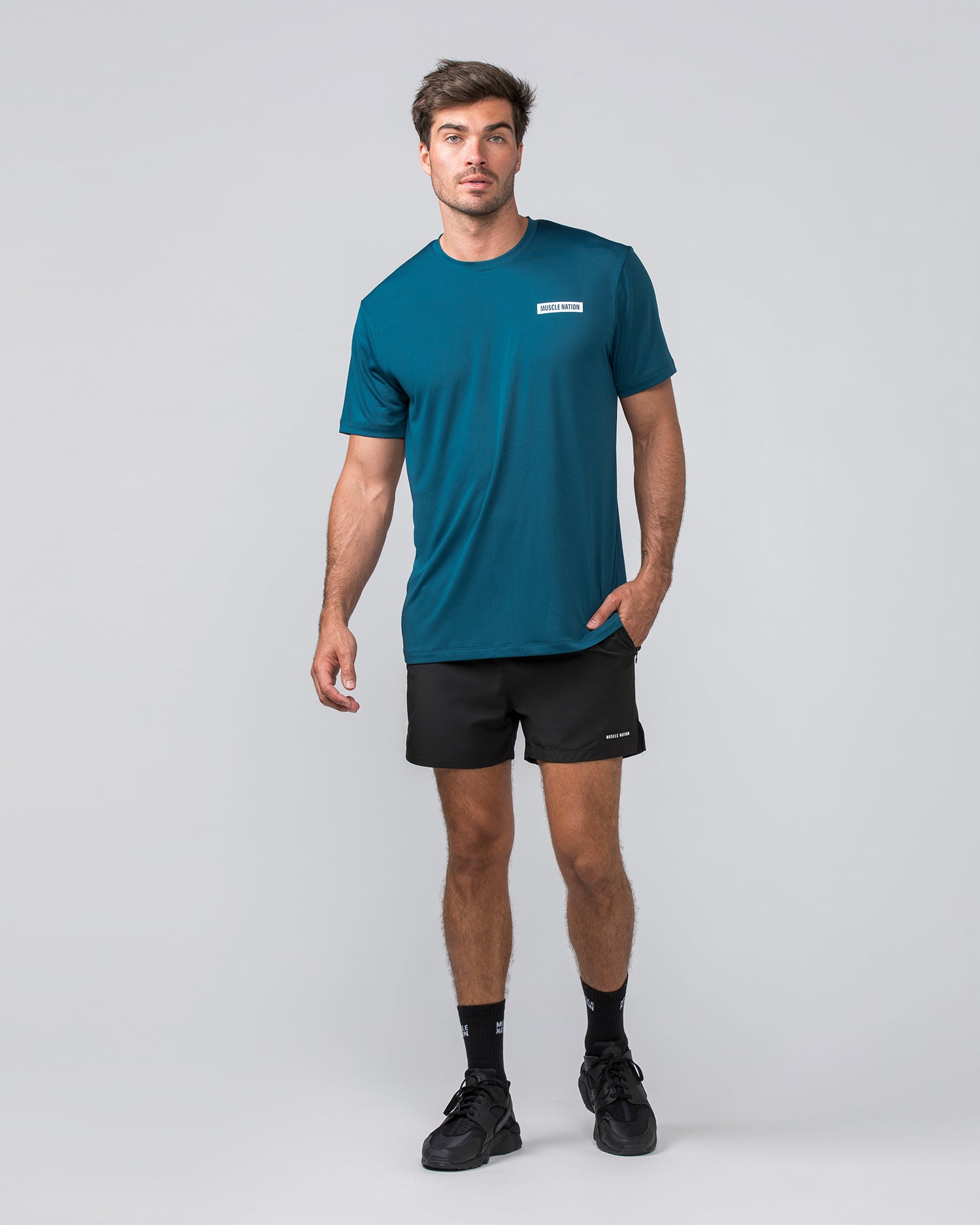 Relaxed Active Tee - Tidal Teal