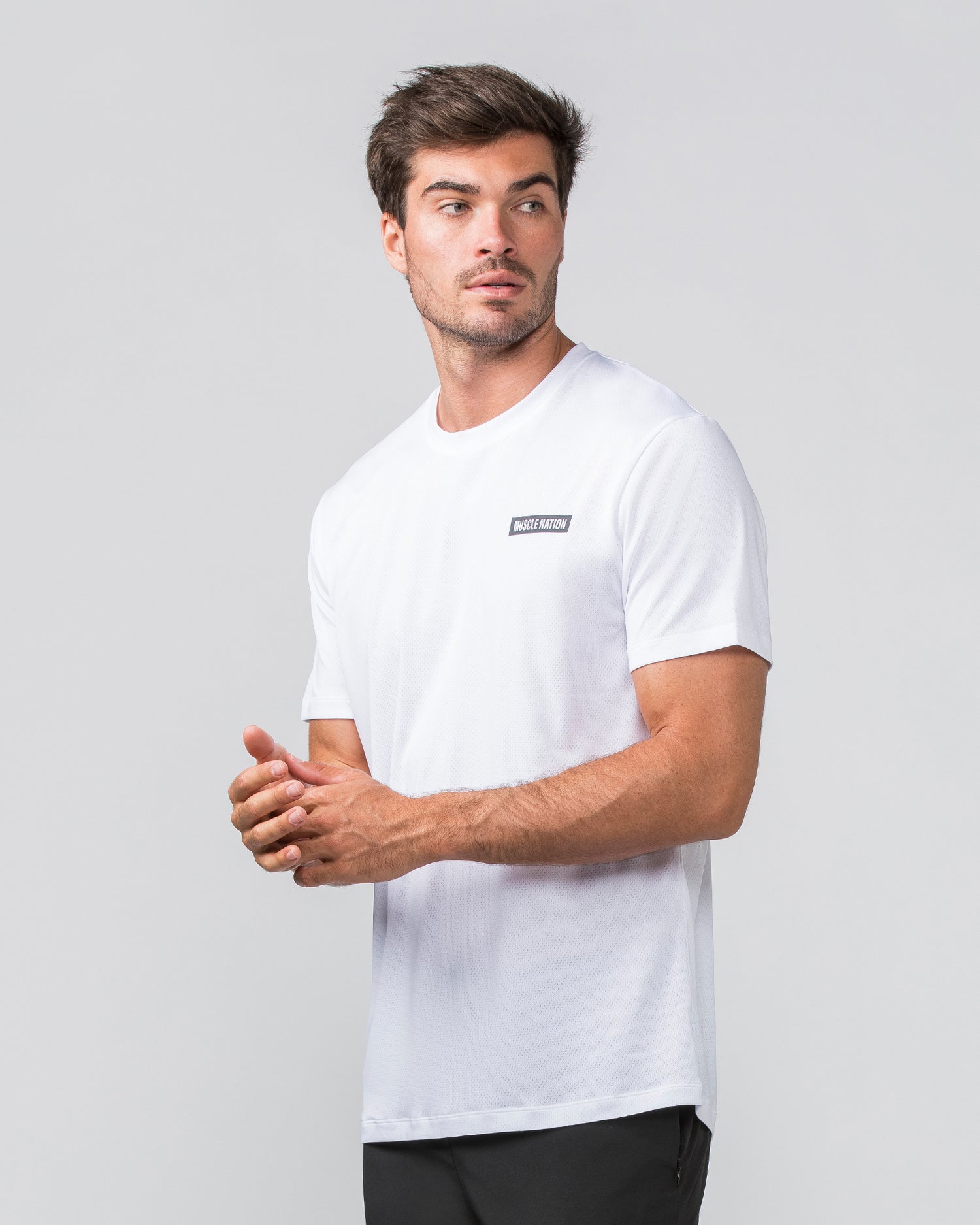 Relaxed Active Tee - White