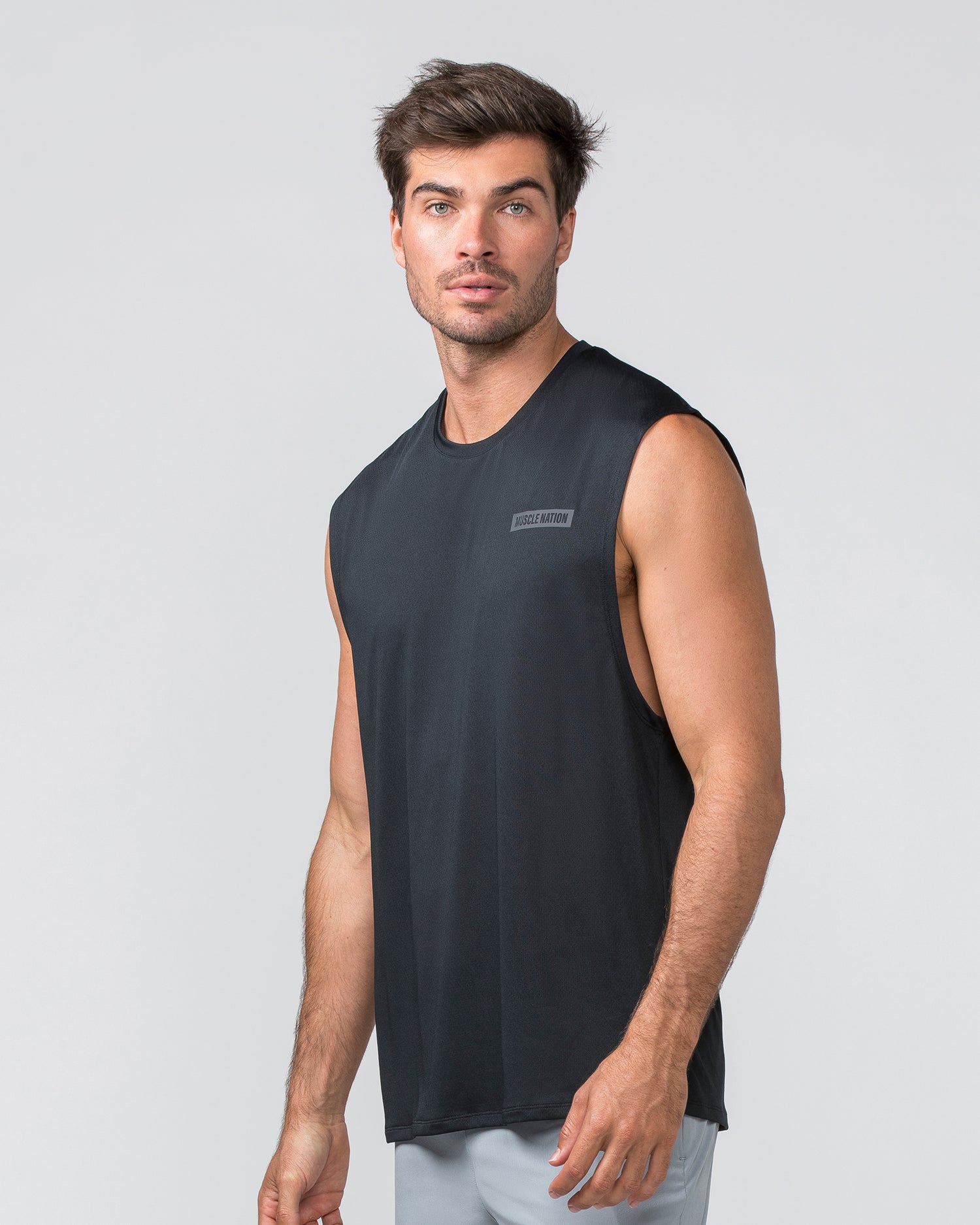 Relaxed Active Tank - Black