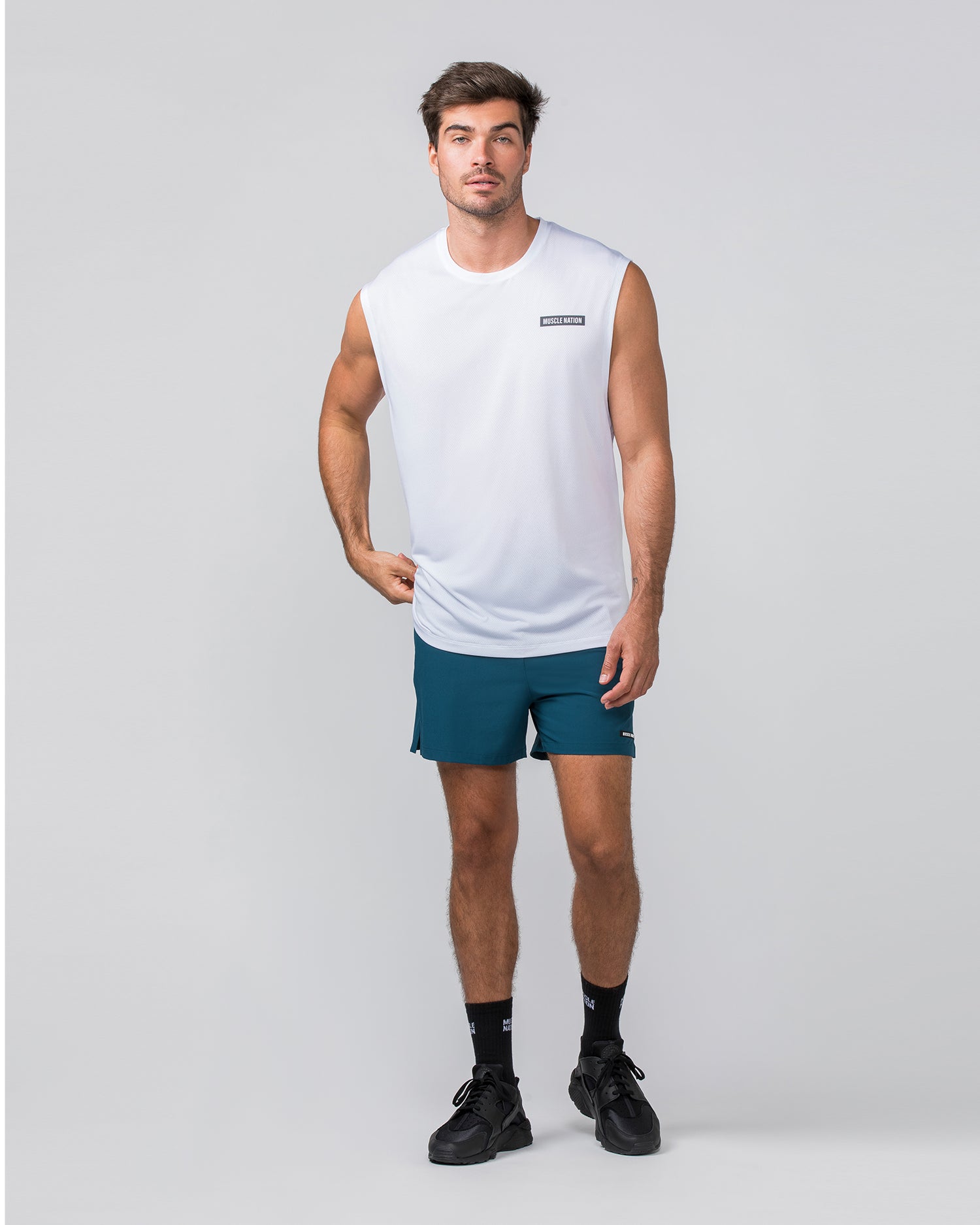 Relaxed Active Tank - White