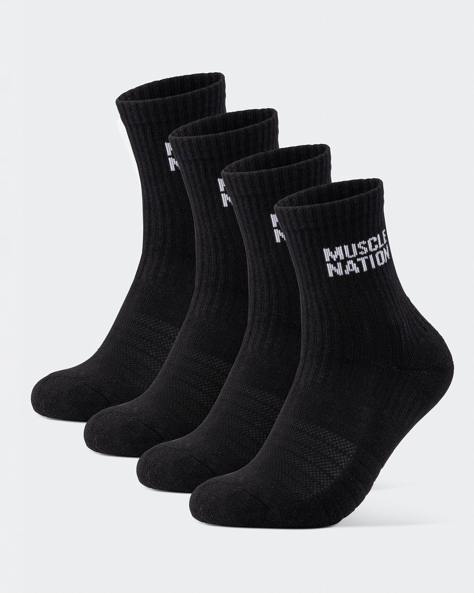 Black Gym Socks