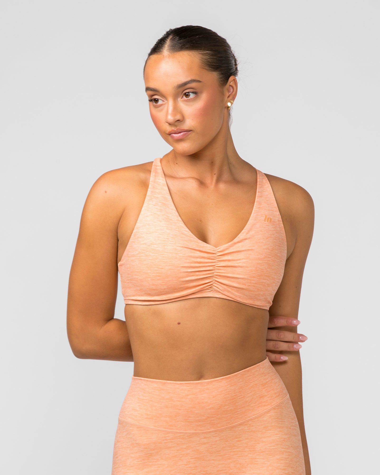 Align Bralette - Apricot Marl