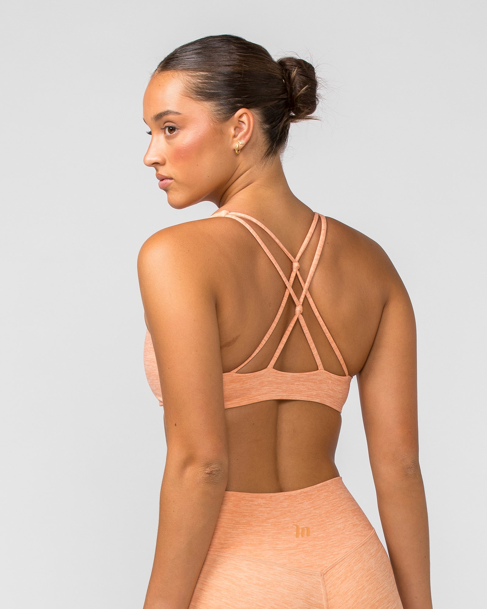 Align Bralette - Apricot Marl