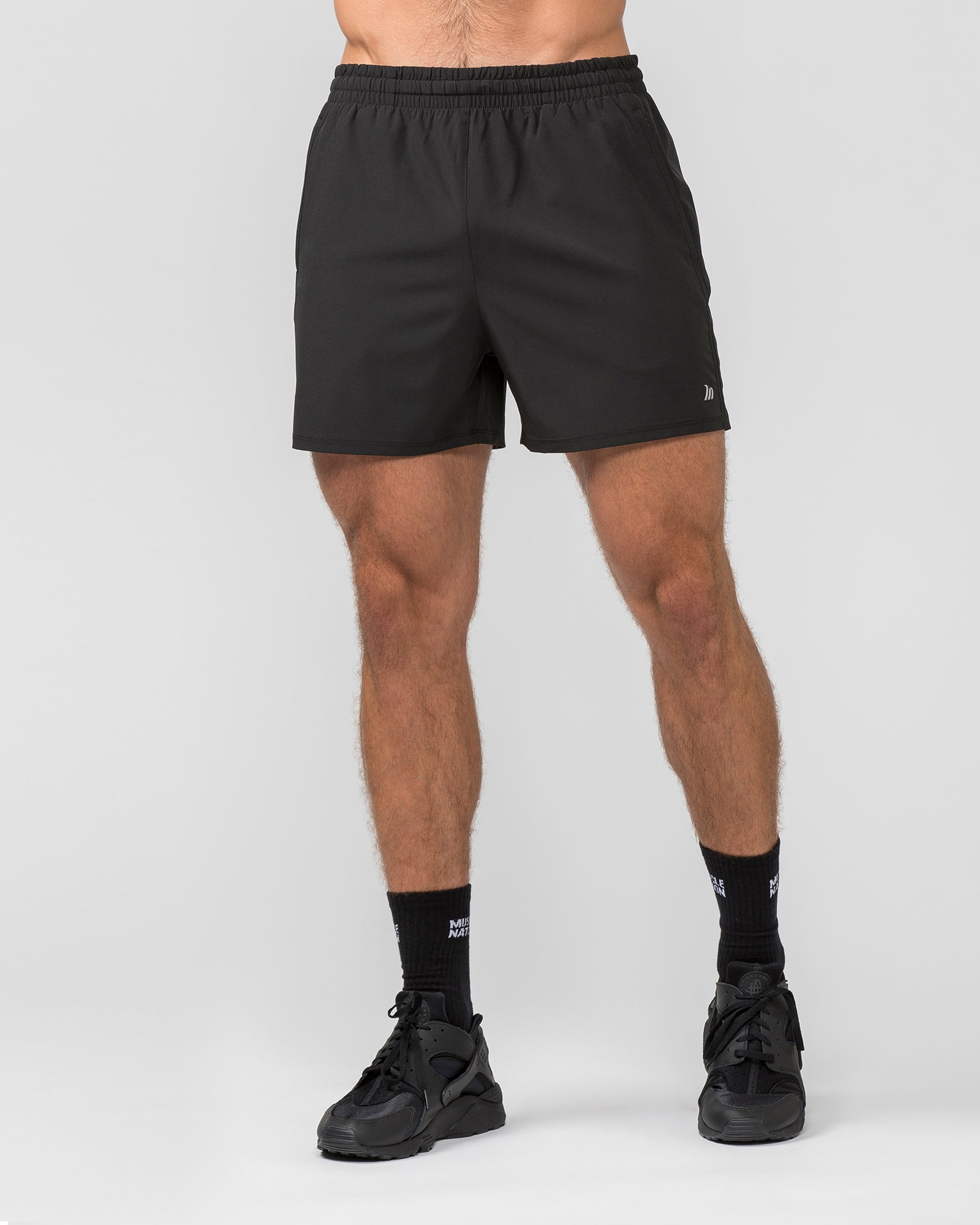 New Heights 4" Shorts - Black