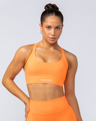 Rival Bra - Tangelo-Sports Bras-XXS-112453TANGLO-XXS-MNAPPRL33676-1-Muscle Nation