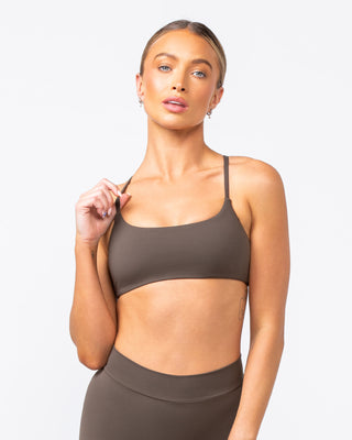 Socialite Bralette - Deep Brown-Bralettes-XXS-082416DEPBRN-XXS-MNAPPRL31995-1-Muscle Nation