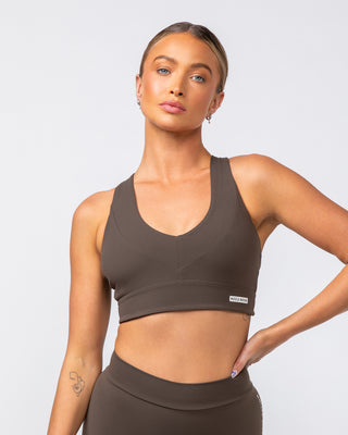 Scope Bra - Deep Brown-Sports Bras-XXS-082419DEPBRN-XXS-MNAPPRL32115-1-Muscle Nation