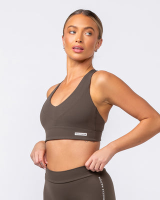 Scope Bra - Deep Brown-Sports Bras-XXS-082419DEPBRN-XXS-MNAPPRL32115-2-Muscle Nation