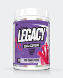LEGACY Pre Workout Energy - Red Candy Sticks - 30 serves
