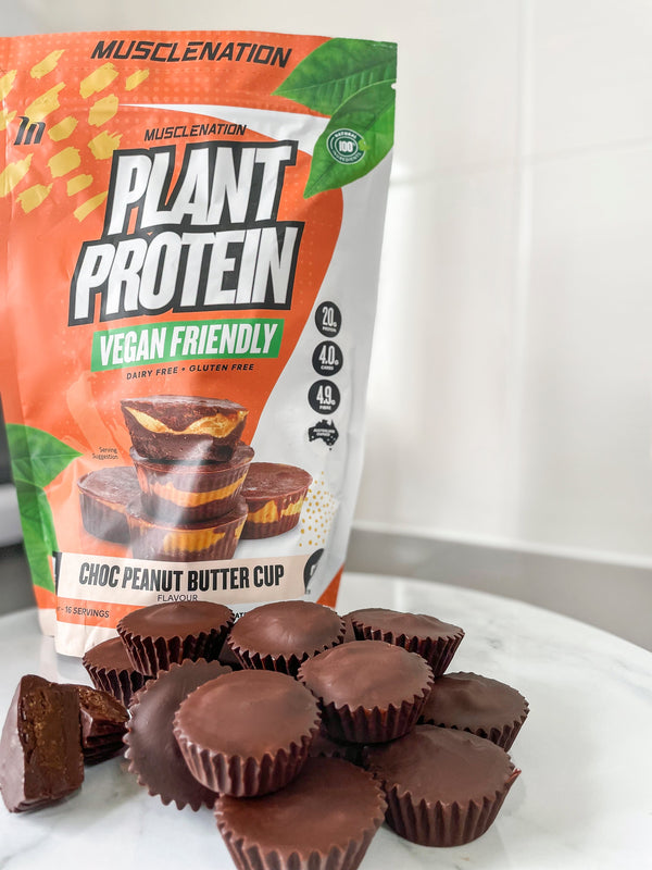 Choc Peanut Butter Protein Cups