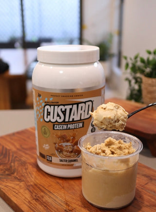 Salted Caramel Biscoff Ice Cream-Muscle Nation