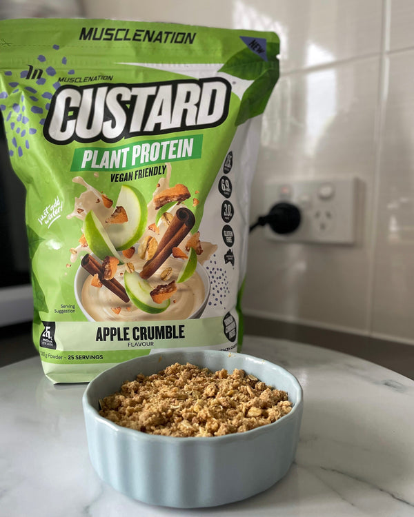 Protein Apple Crumble  