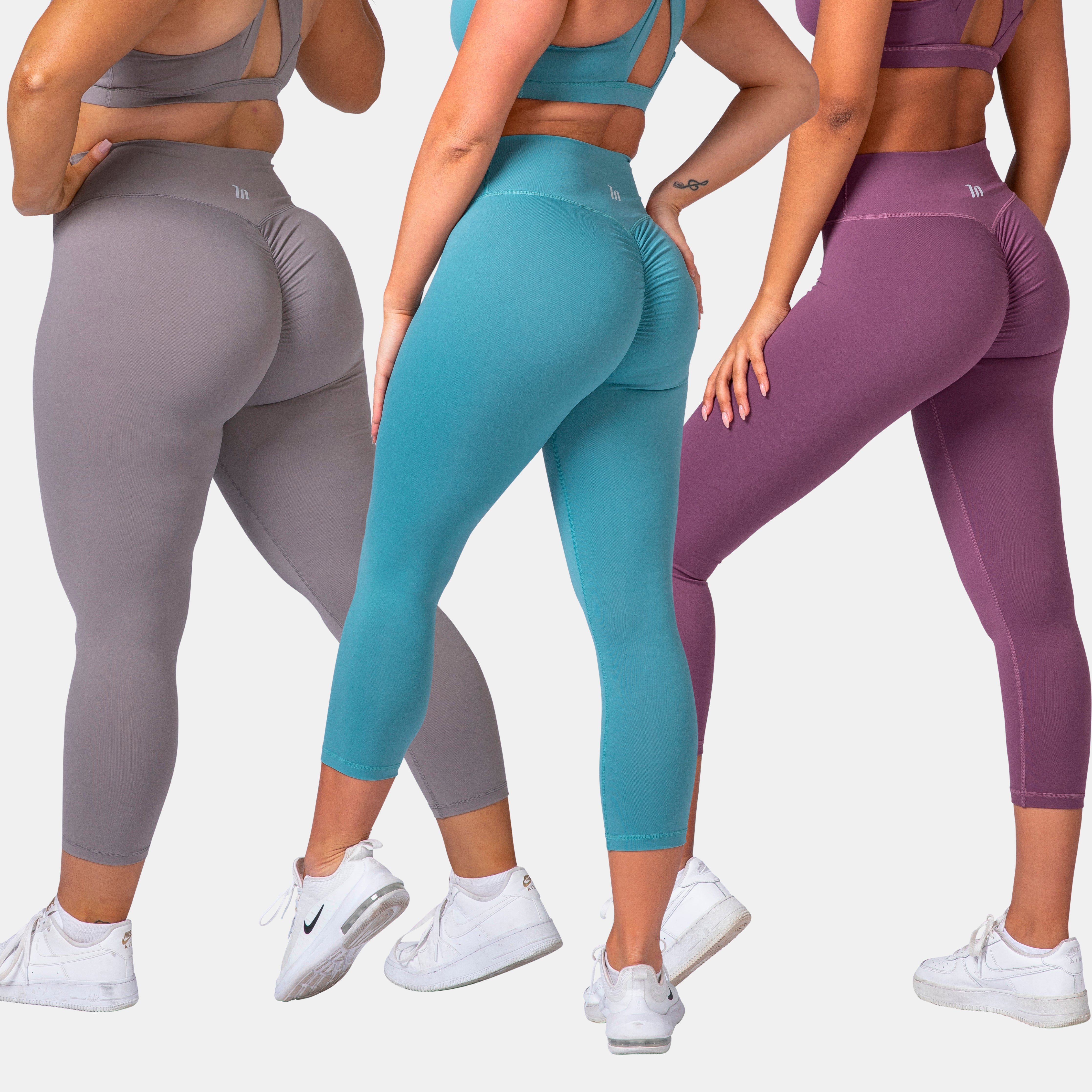 Do you have those gathered bum-enhancing gym, leggings?