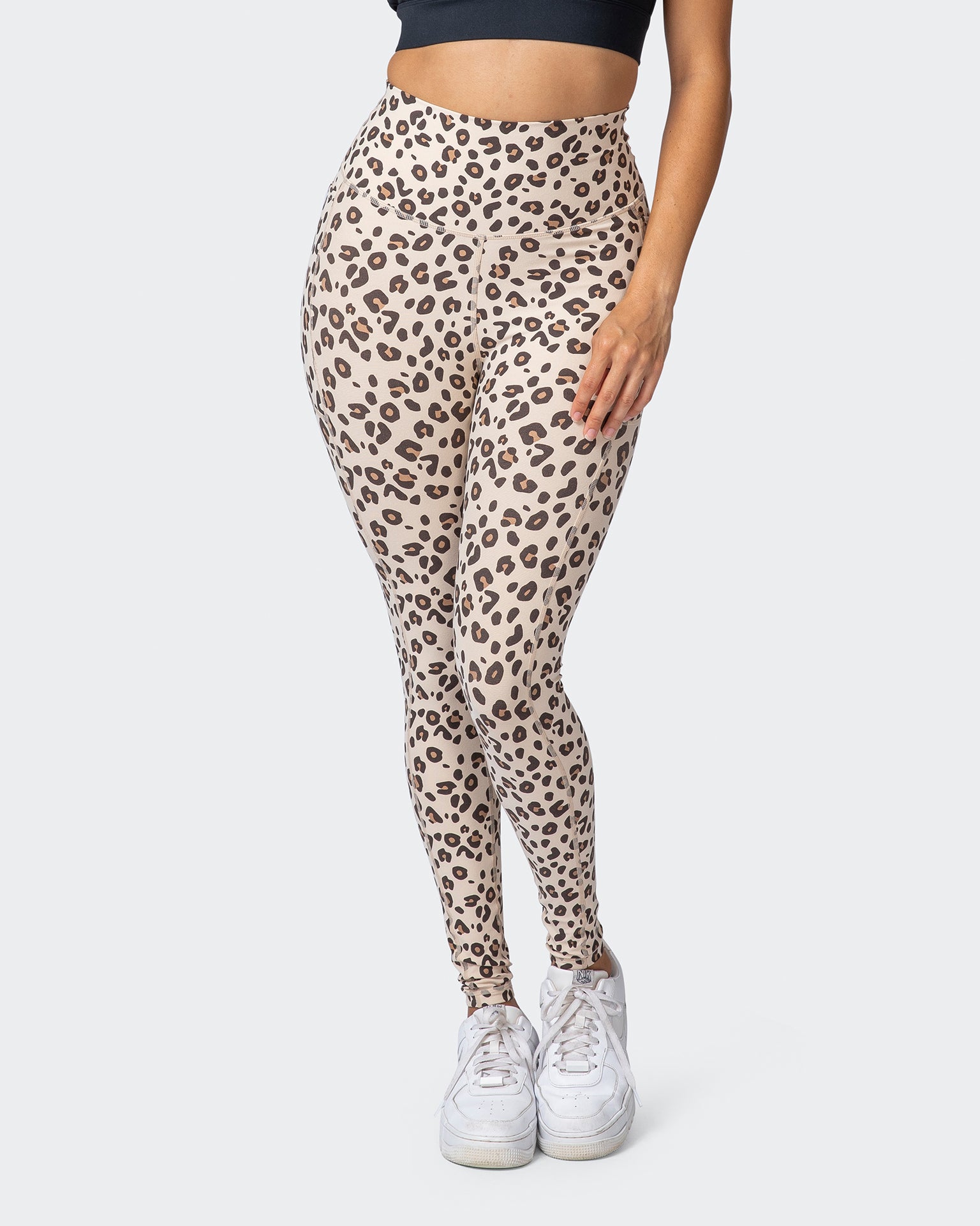 Signature Super High Pocket Full Length Leggings - Cheetah Print-Leggings-XXS-112118CHET-XXS-MNAPPRL12294-6-Muscle Nation