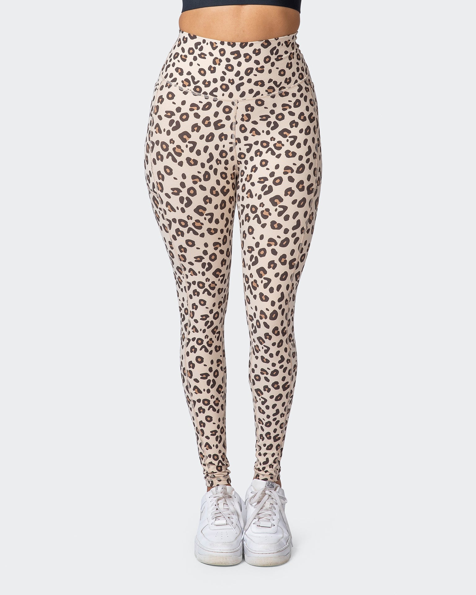 Signature Super High Pocket Full Length Leggings - Cheetah Print-Leggings-XXS-112118CHET-XXS-MNAPPRL12294-2-Muscle Nation