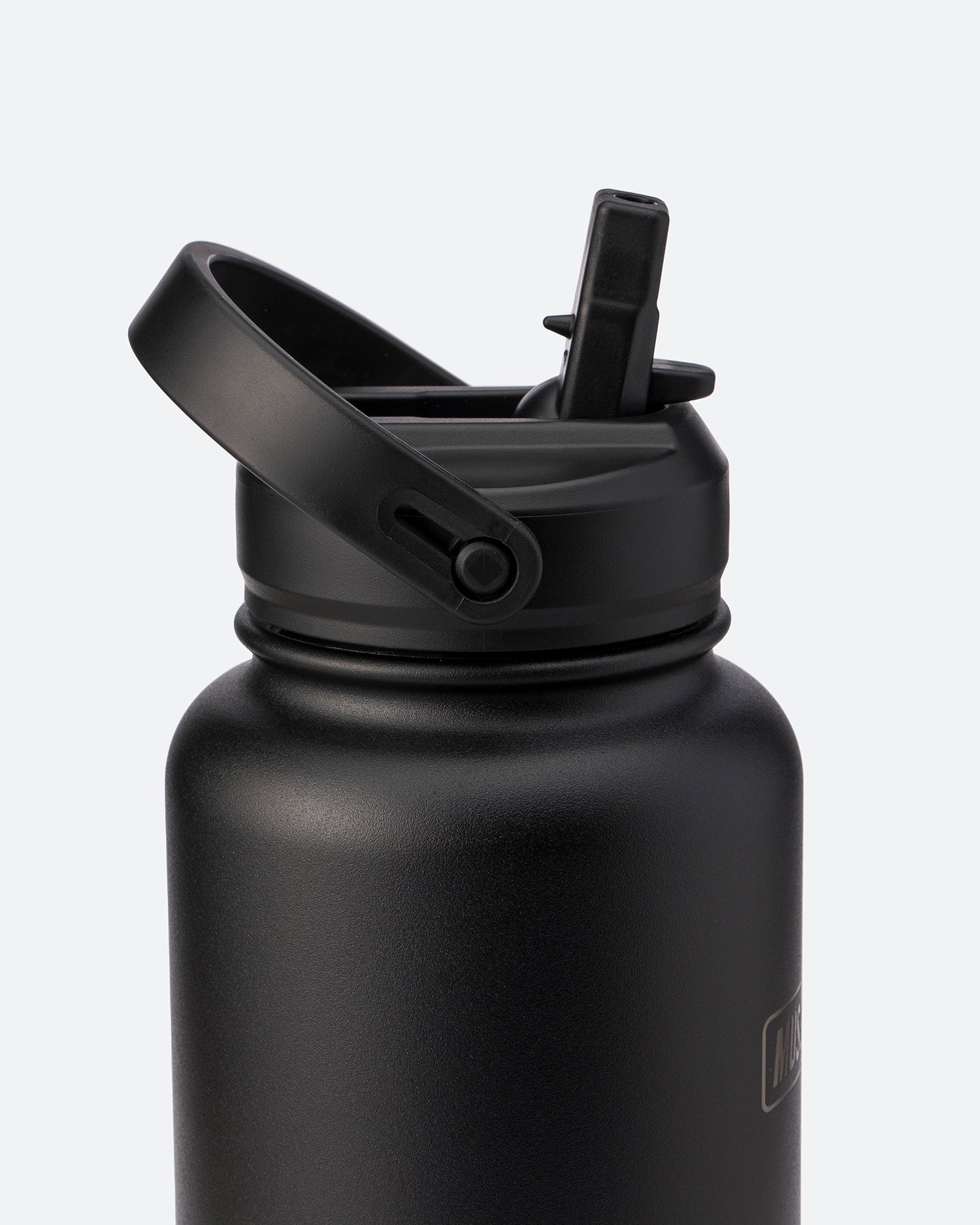 1L Insulated Water Bottle - Black