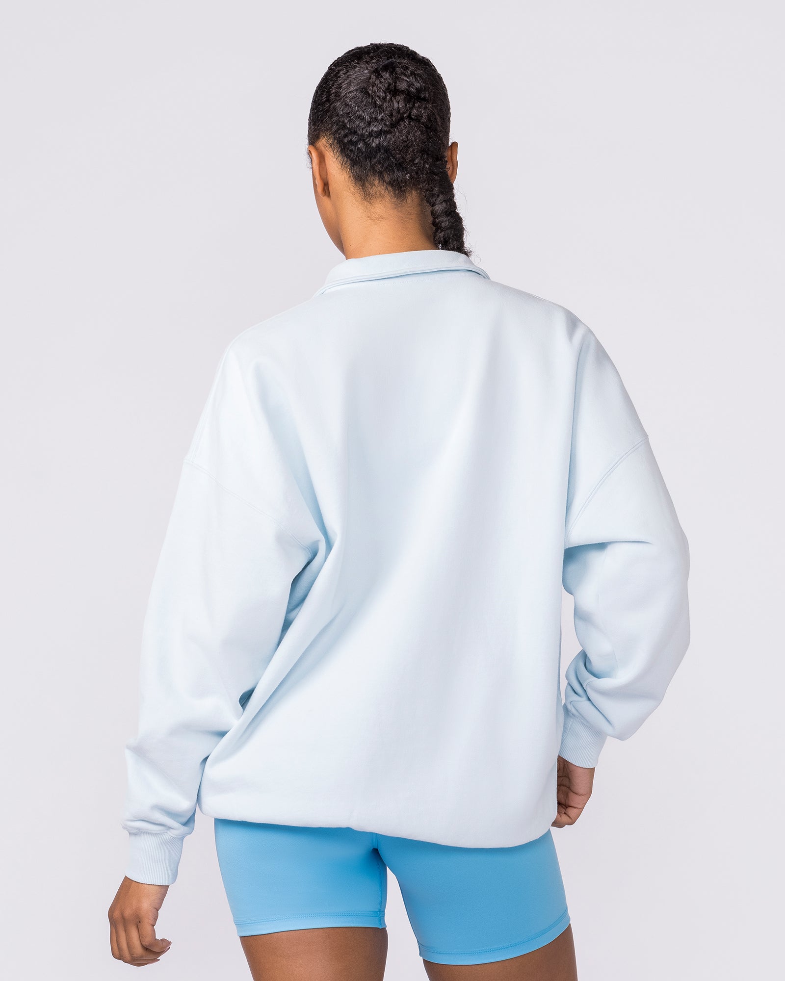 Academy Quarter Zip - Bluebell-Jumpers & Hoodies-XXS-042619BLBL-XXS-MNAPPRL50250-6-Muscle Nation