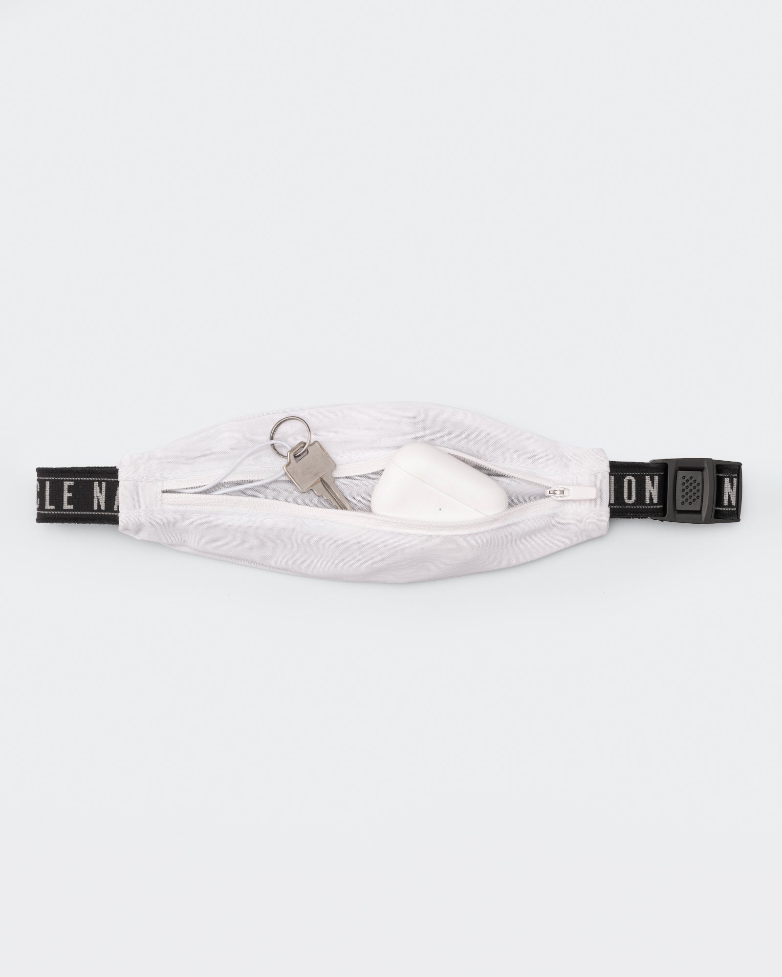 Elite Run Belt-Run Belts-White-ACC1125201WHT-MNAPPRL47994-3-Muscle Nation