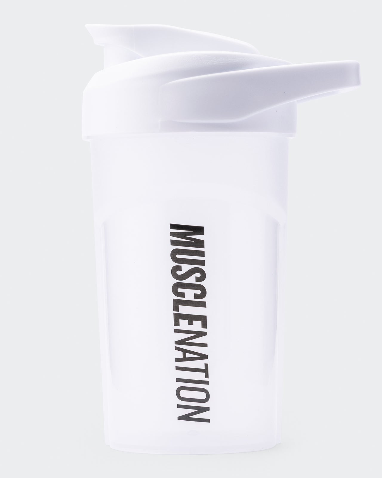 500ml MN Shaker-Accessories-Clear / Black-MNAPPRL22496CLR-ONE-MNAPPRL22496-3-Muscle Nation
