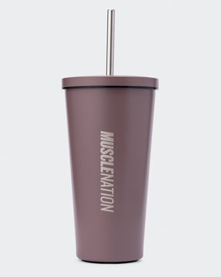 Stainless Steel Cup in Warm Brown