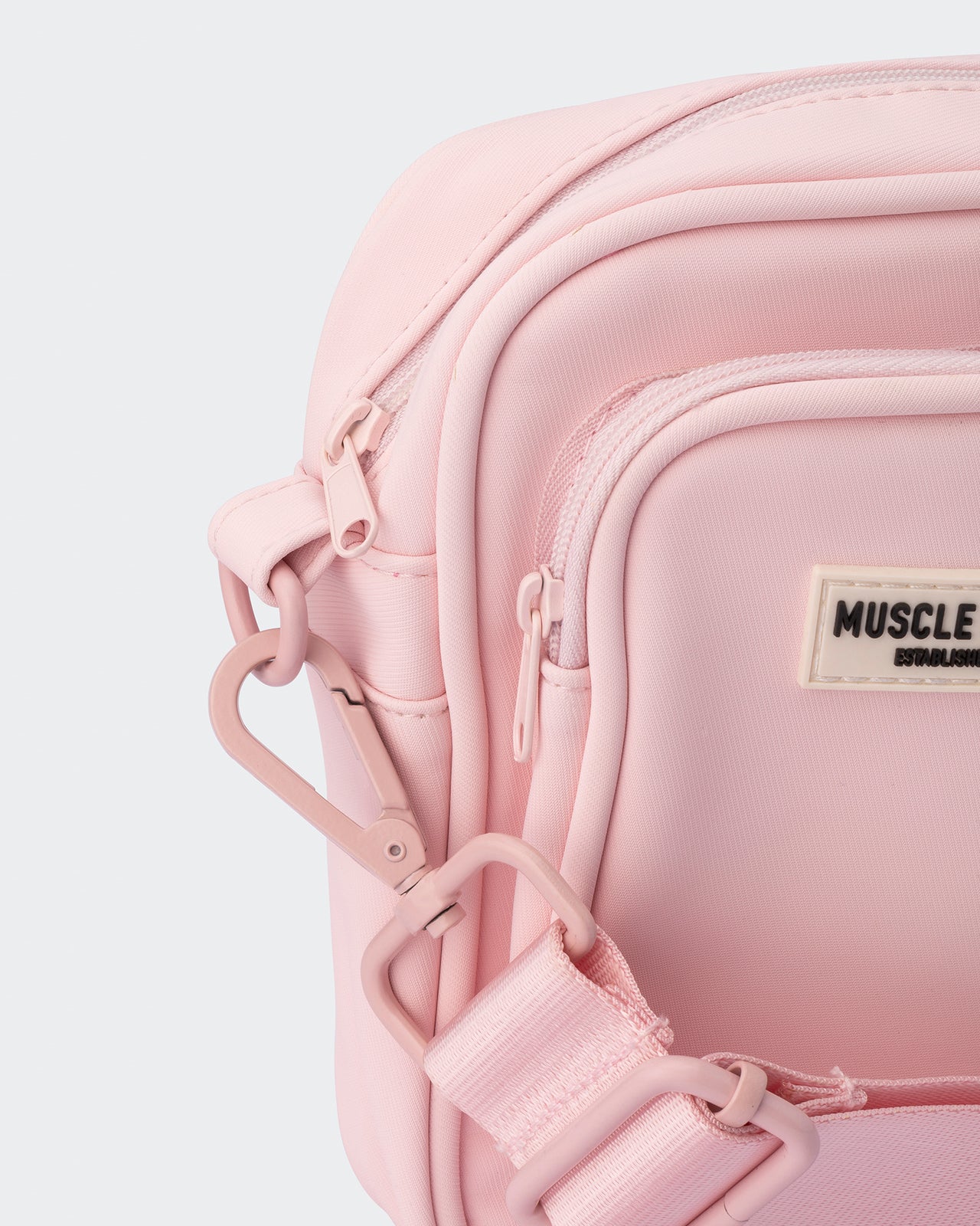 MN Mini Cross Body Bag - Pale Pink-Bags-ONE-AC112332PALPNK-One Size-MNAPPRL28496-3-Muscle Nation