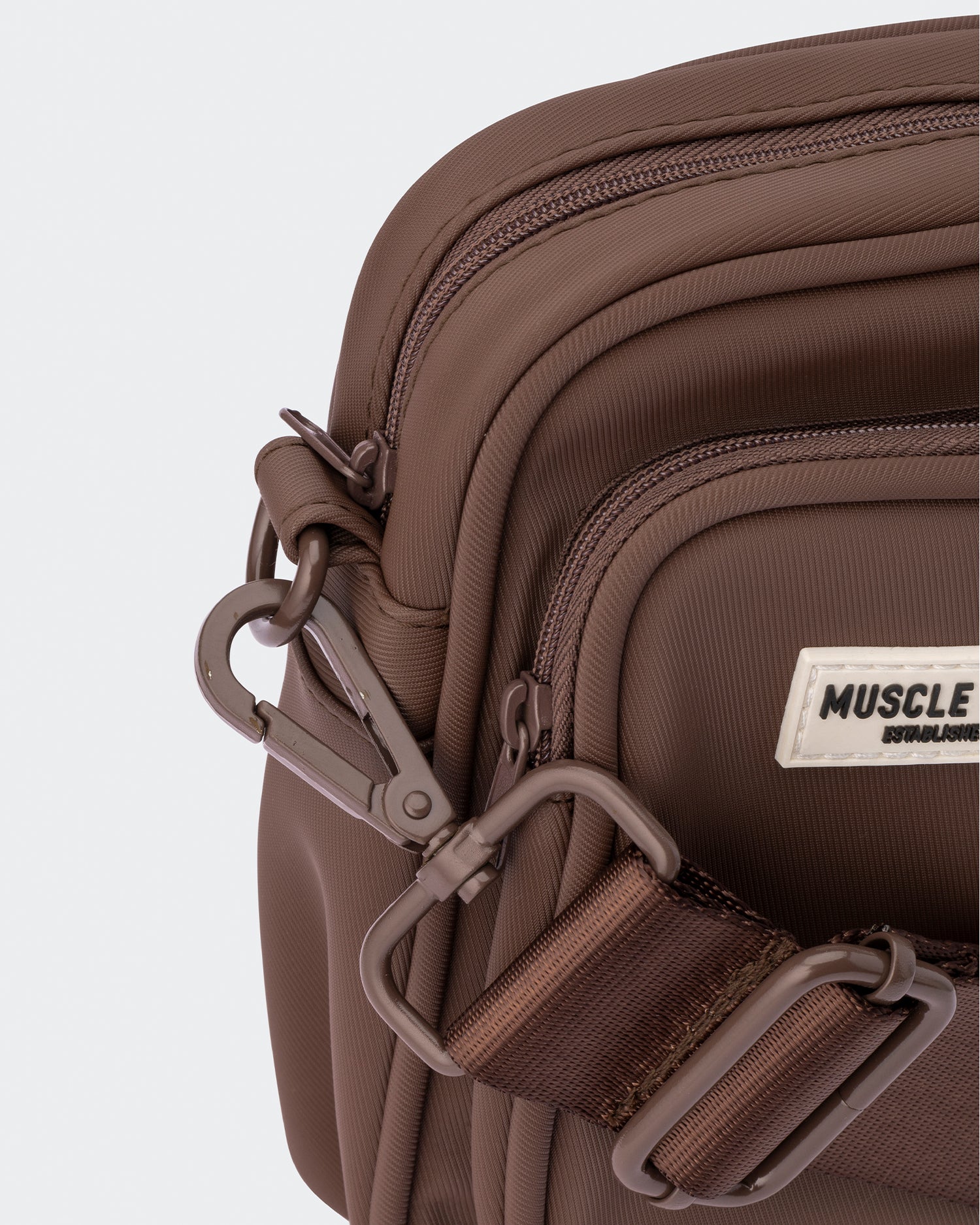 MN Mini Cross Body Bag - Fudge