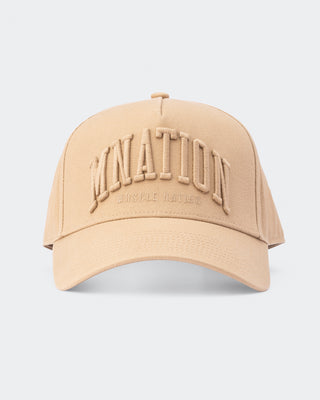 MN A-Frame Hat - Dark Biscuit-Headwear-Dark Biscuit-AC052350DRKBISC-One Size-MNAPPRL28518-2-Muscle Nation