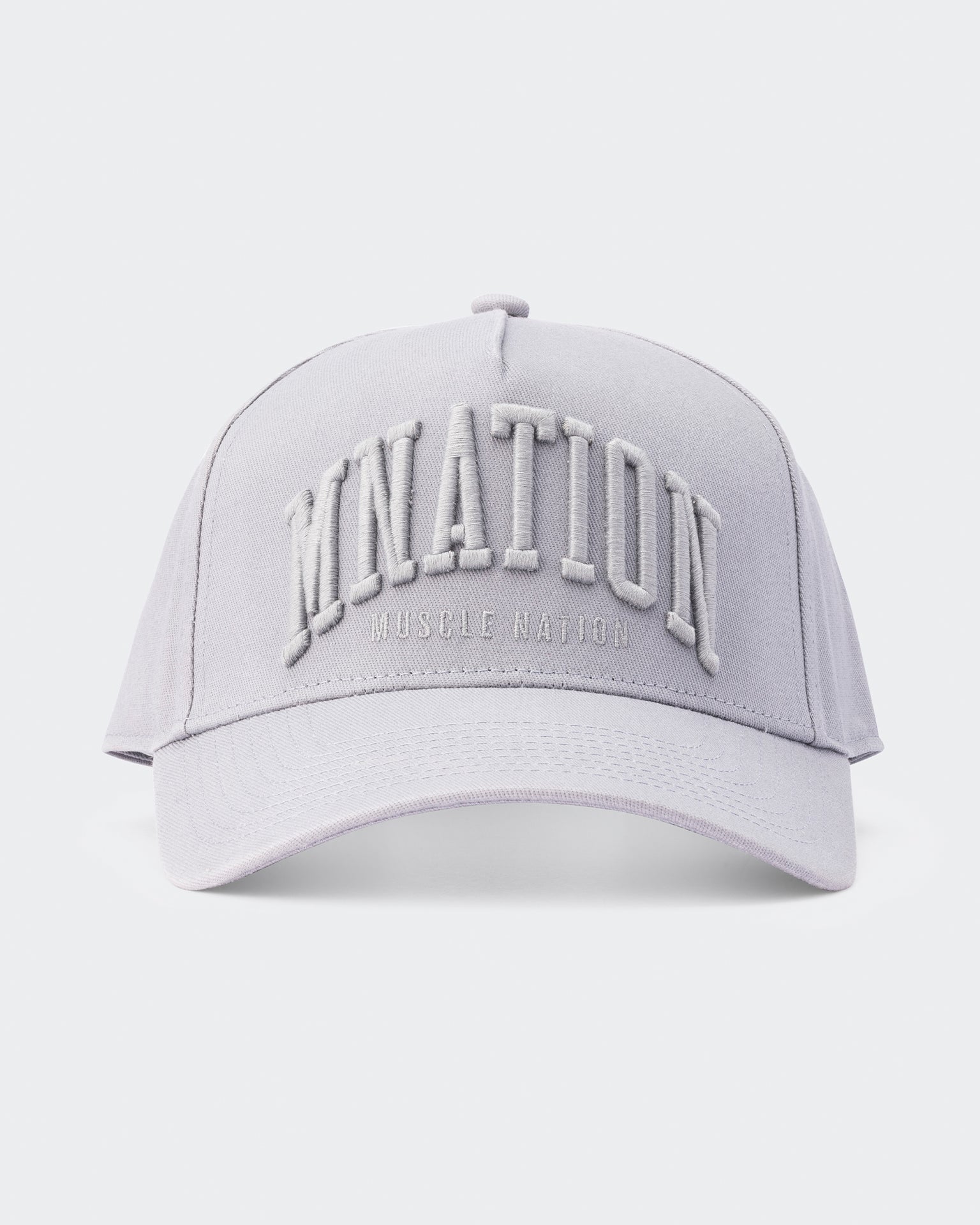 MN A-Frame Hat - Steel-Headwear-Steel-AC052350STEEL-One Size-MNAPPRL28519-3-Muscle Nation