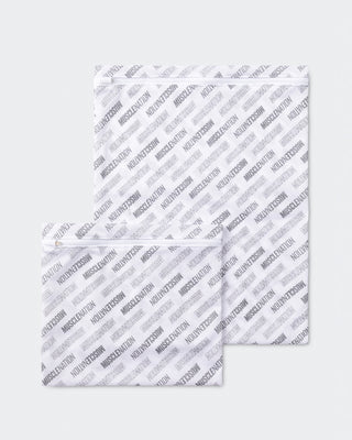 Wash Bag - 2 pack-Bags-White-AC072347WHT-One Size-MNAPPRL28514-1-Muscle Nation