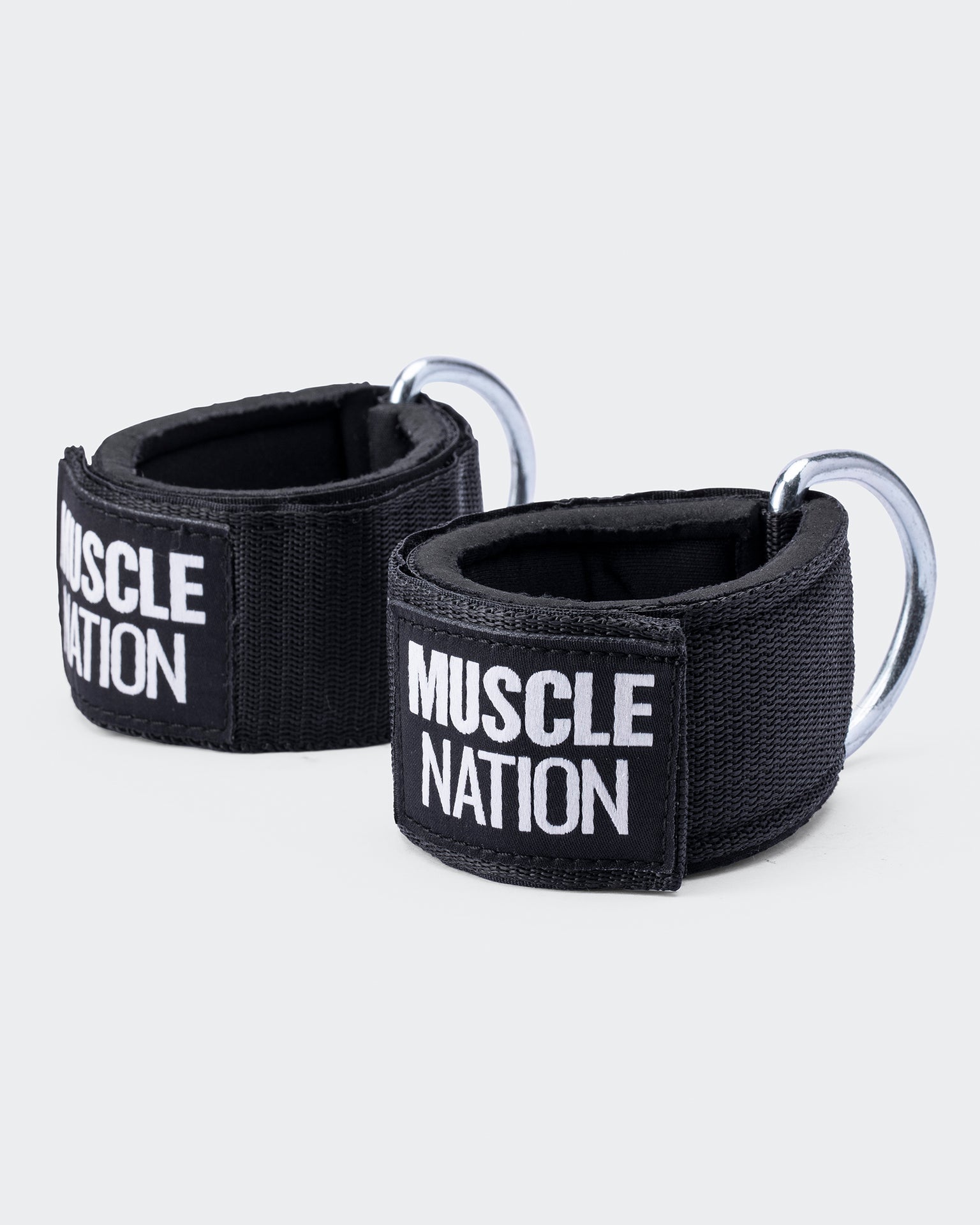 Ankle Straps - Black-Belts & Straps-ONE-MNAPP22199-MNAPP22199-3-Muscle Nation
