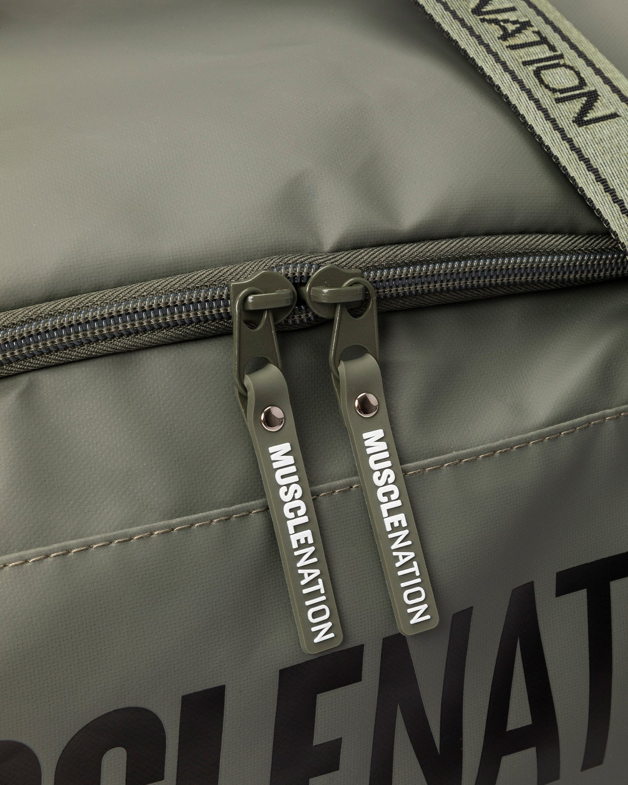 Duffle Bag - Khaki-Bags-ONE-AC052345BGRN-One Size-MNAPPRL28505-4-Muscle Nation