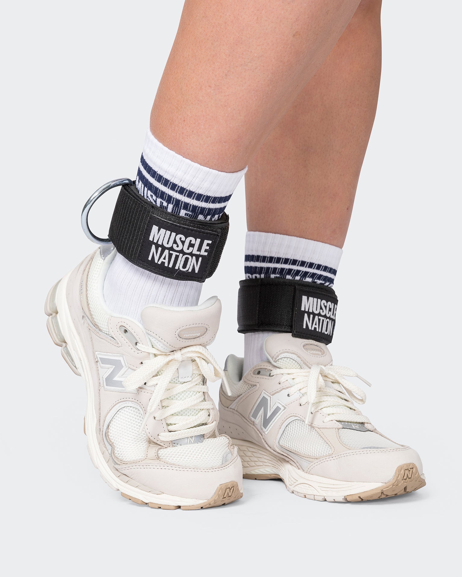 Ankle Straps - Black-Belts & Straps-ONE-MNAPP22199-MNAPP22199-4-Muscle Nation