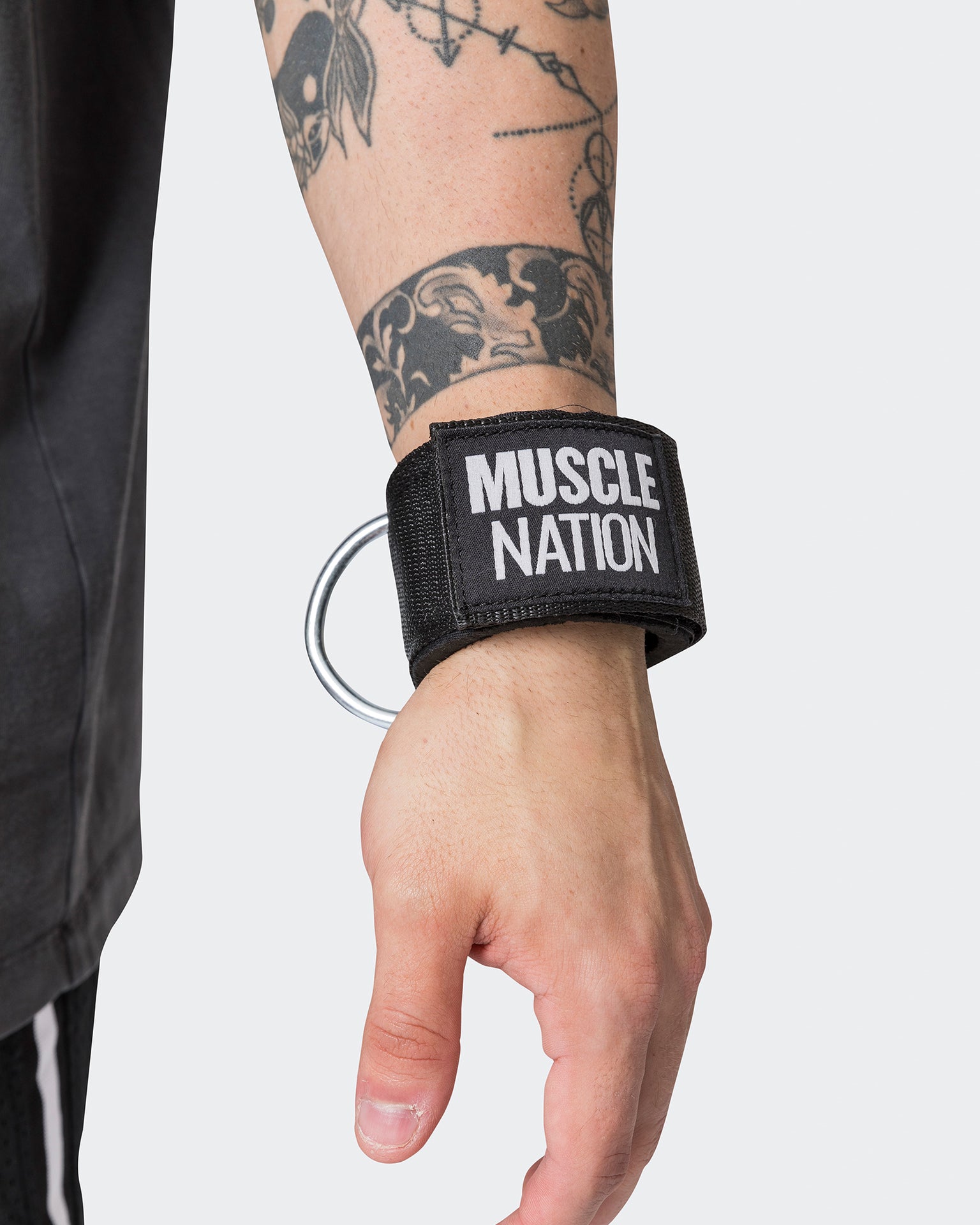 Ankle Straps - Black-Belts & Straps-ONE-MNAPP22199-MNAPP22199-5-Muscle Nation