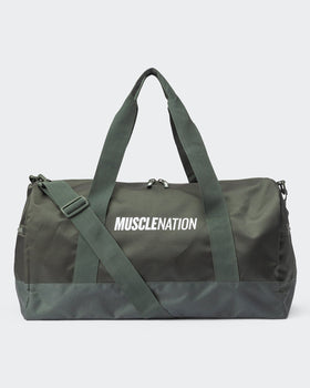 Overnight Bag Khaki - Muscle Nation duffle bag