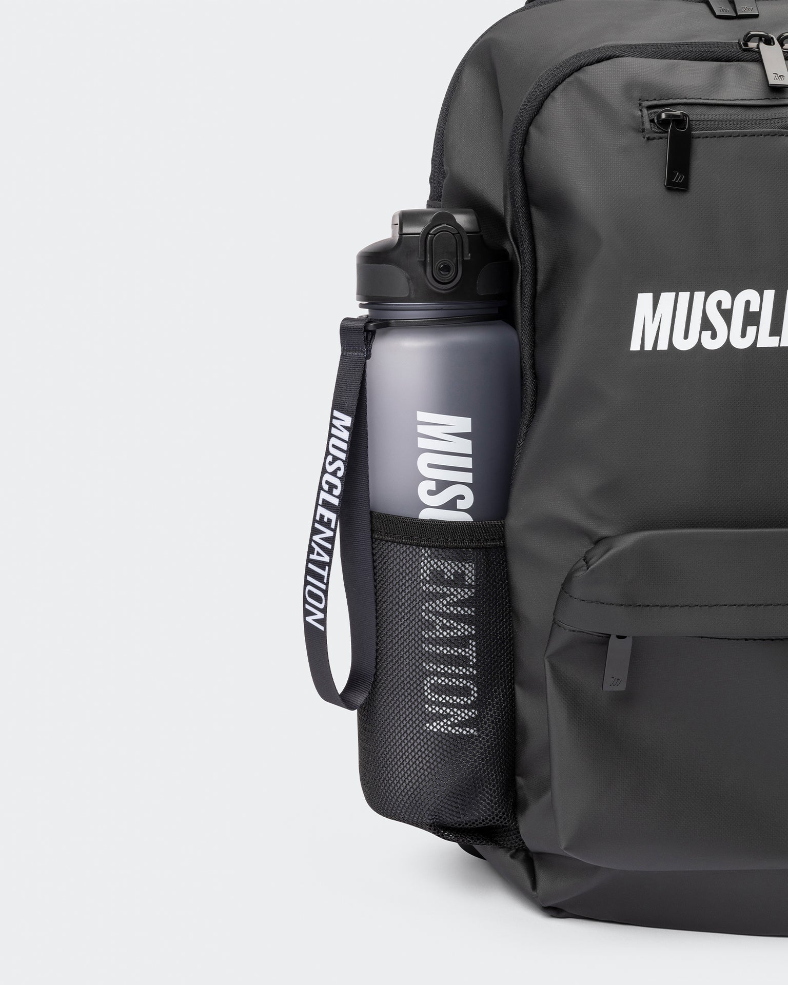 Backpack - Black-Bags-ONE-AC032226BLK-One Size-MNAPPRL28484-4-Muscle Nation