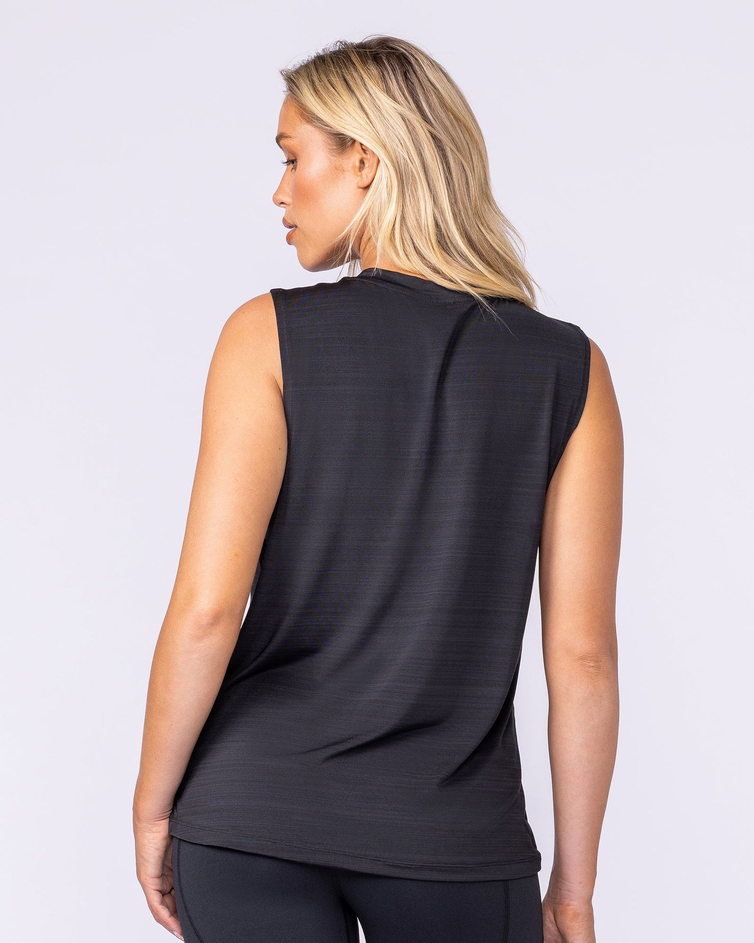 Active Drop Arm Training Tank - Black-Singlets & Tanks-XXS-112406BLK-XXS-MNAPPRL32866-4-Muscle Nation