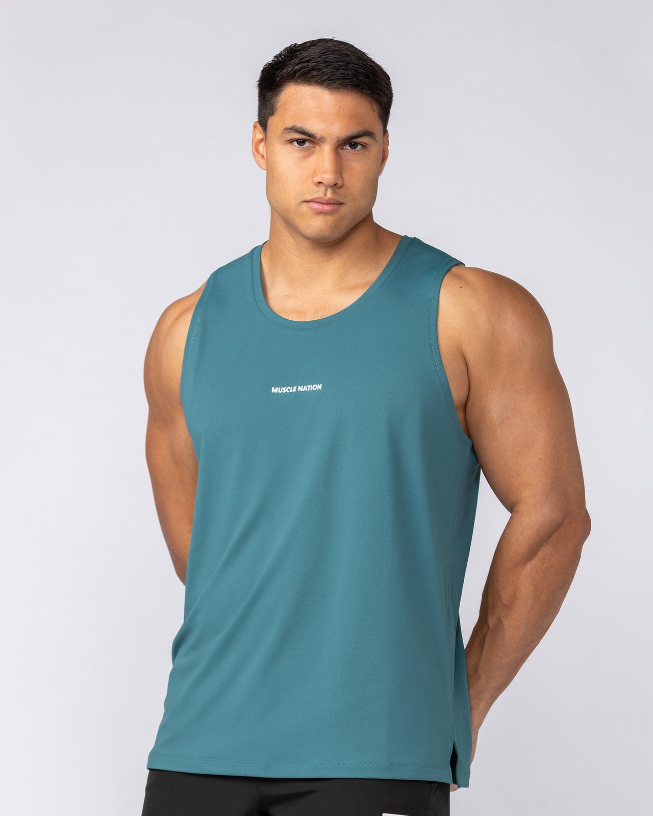 Active Training Tank - Shark-Singlets & Tanks-S-092526SHRK-S-MNAPPRL44227-2-Muscle Nation