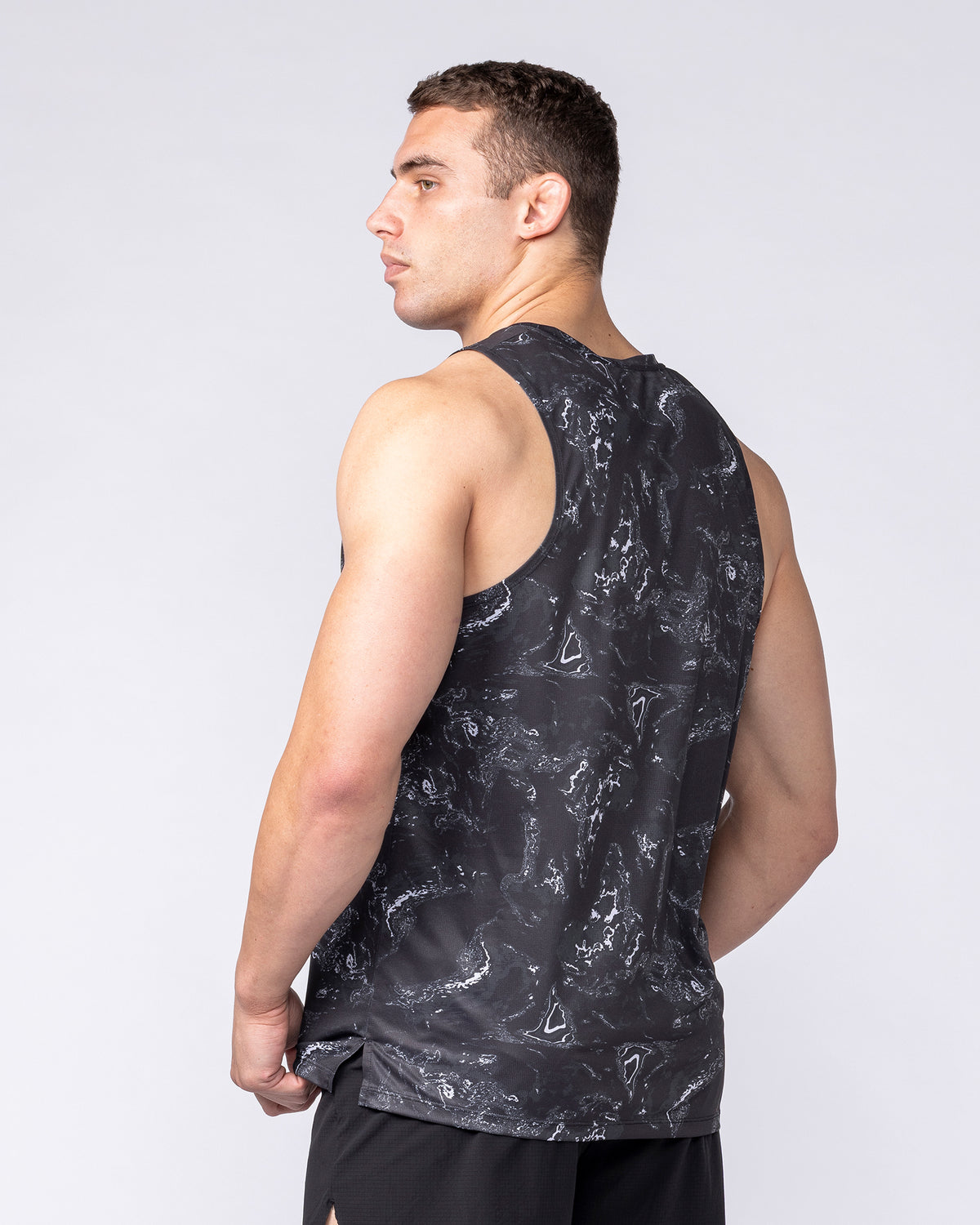 Aero Active Tank - Black Terrain