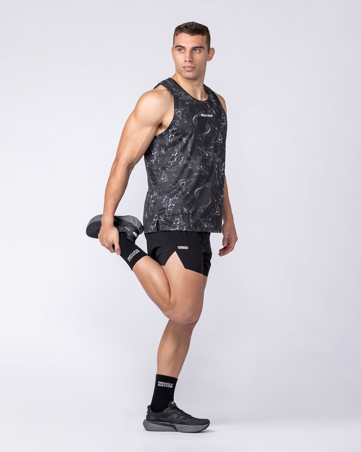 Aero Active Tank - Black Terrain