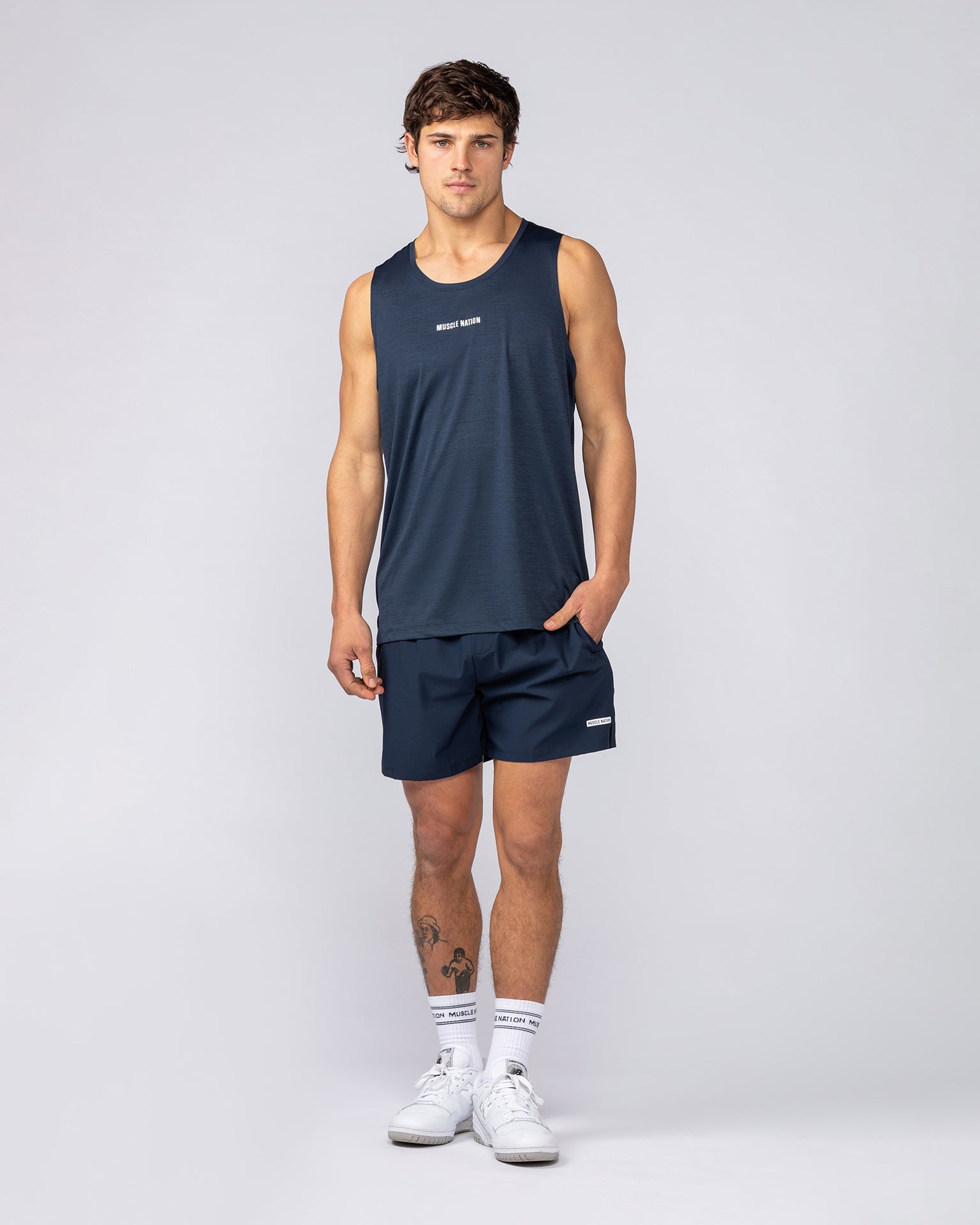 Aero Active Tank - Navy-Singlets & Tanks-S-082533NAVY-S-MNAPPRL43813-6-Muscle Nation