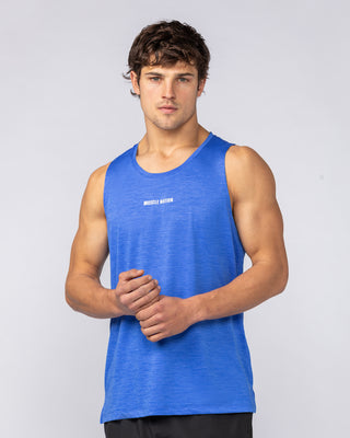 Aero Active Tank - Power Blue-Singlets & Tanks-S-082533PWRBL-S-MNAPPRL43820-2-Muscle Nation