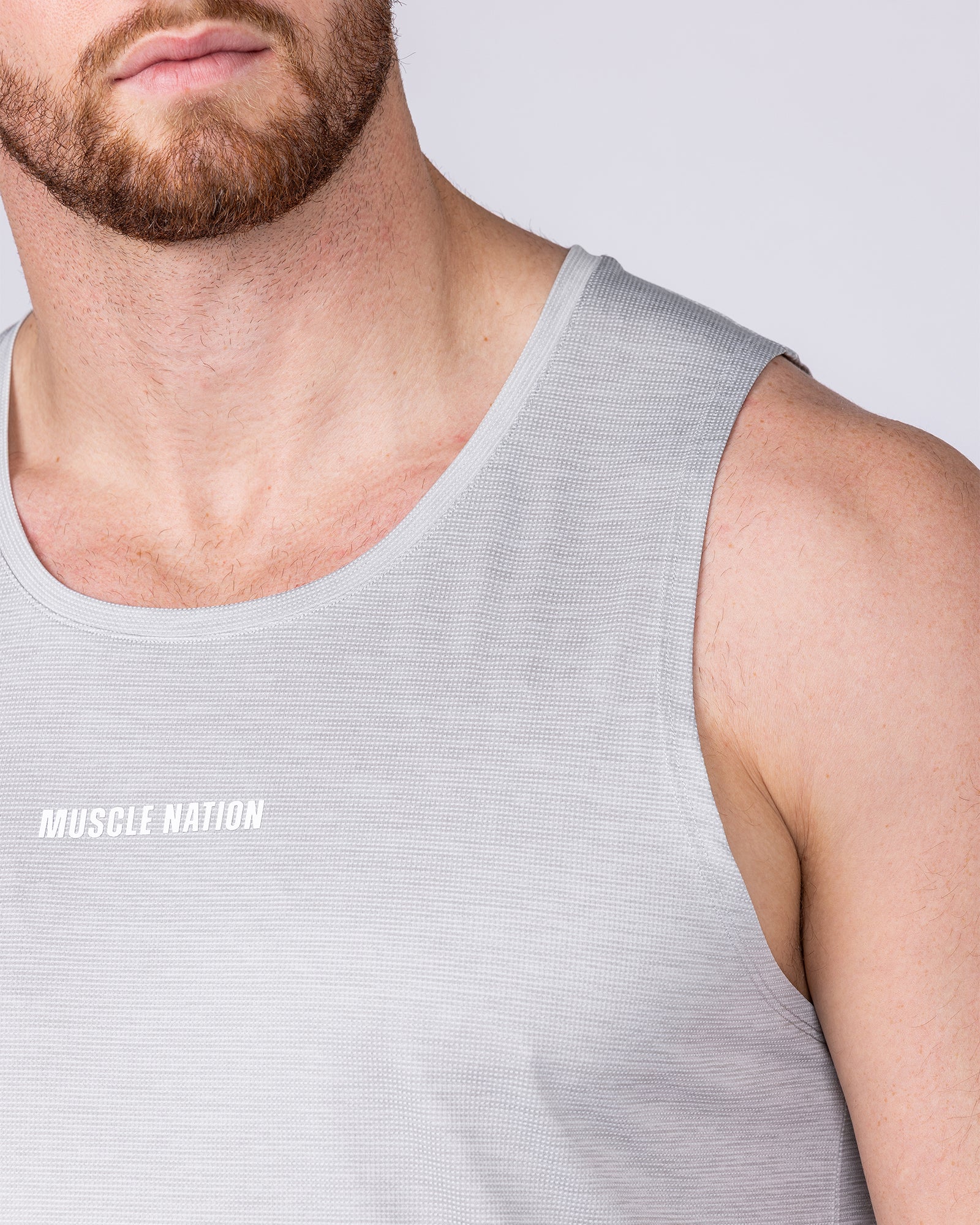 Aero Active Tank - Quiet Grey-Singlets & Tanks-S-1125167QUTGRY-S-MNAPPRL47206-3-Muscle Nation