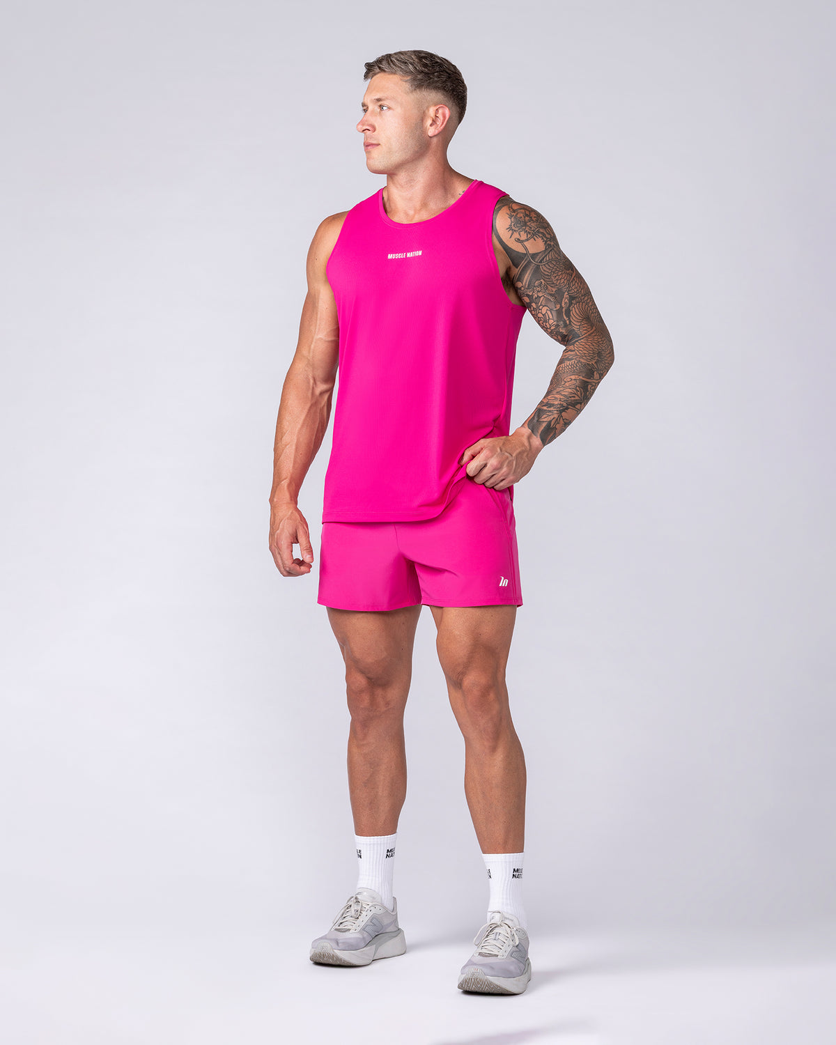 Aero Active Tank – Raspberry – detail 3