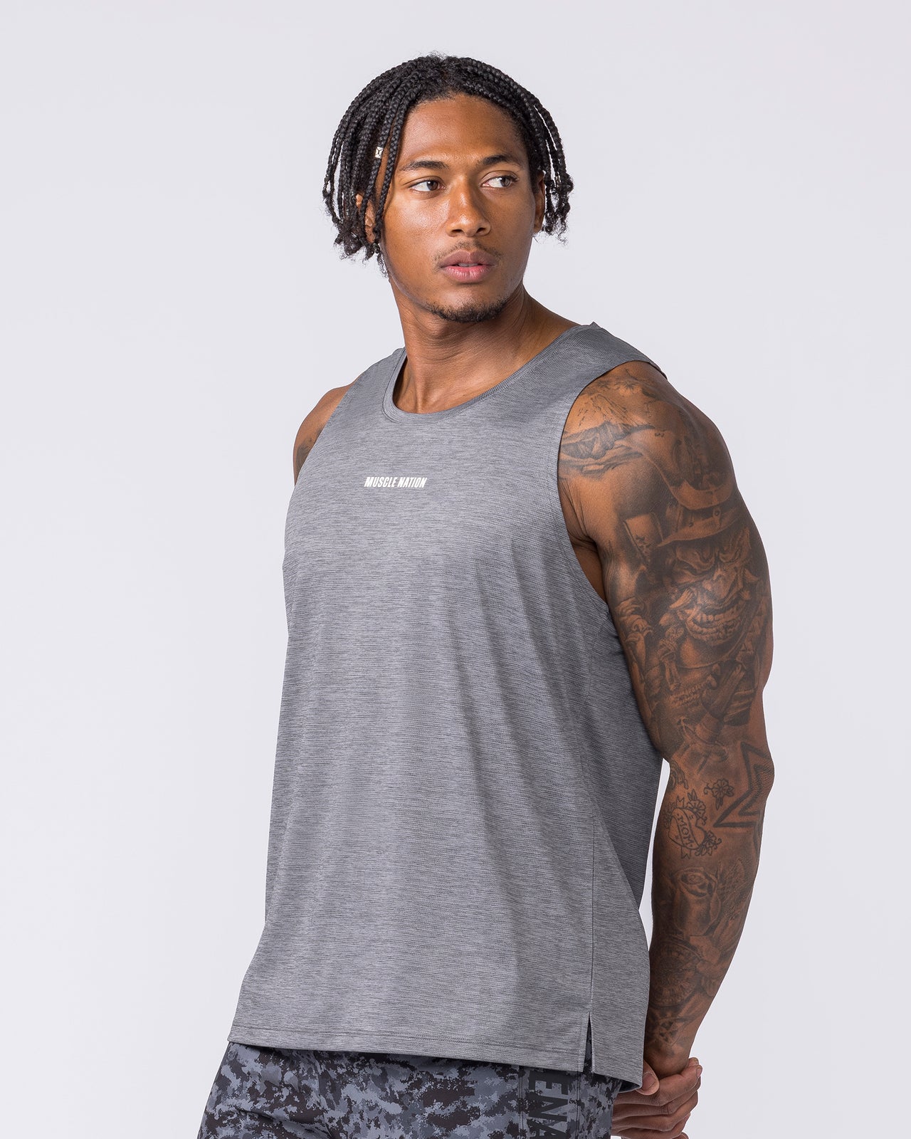 Aero Active Tank - Tornado-Singlets & Tanks-S-012611TRNDO-S-MNAPPRL48165-4-Muscle Nation
