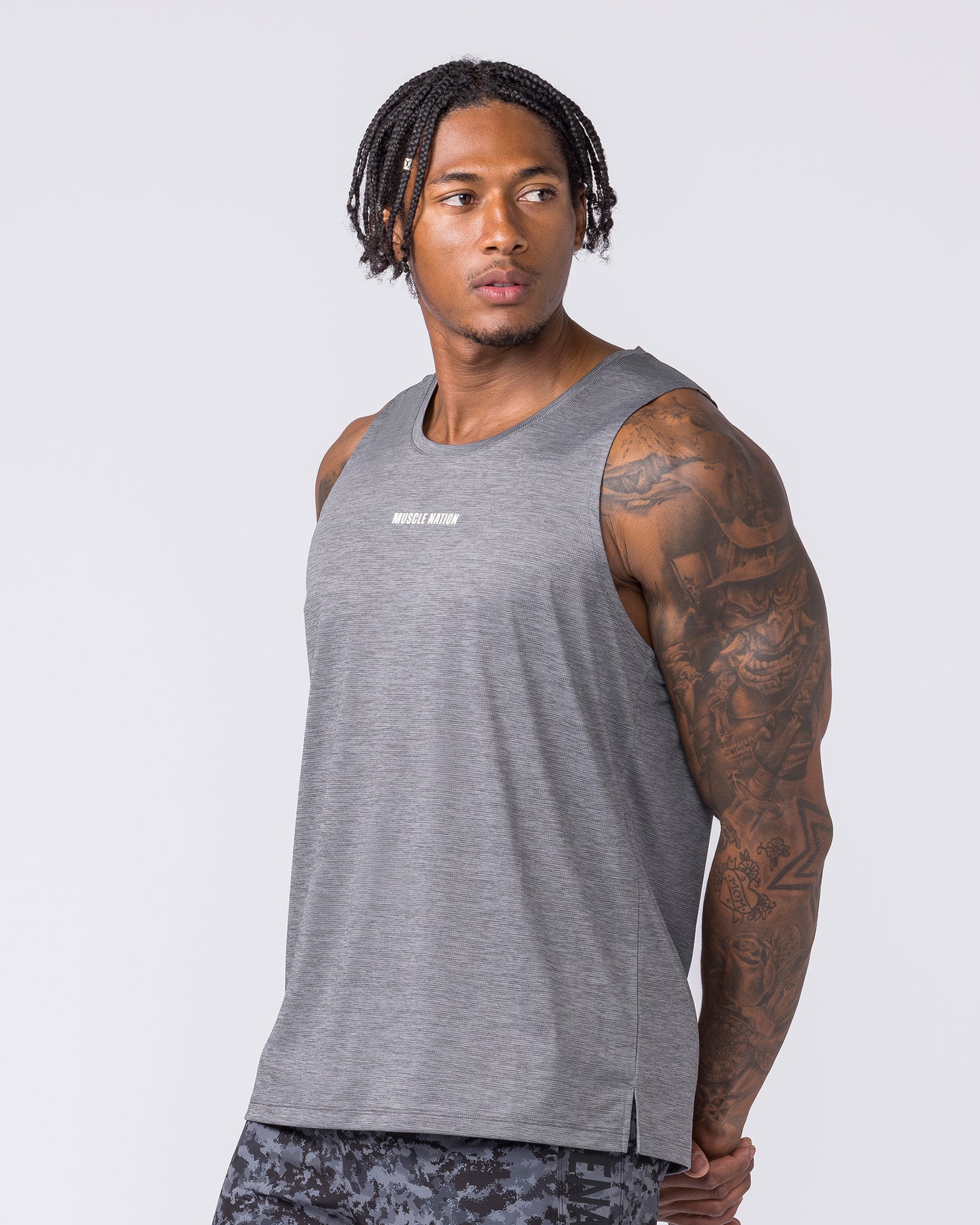 Aero Active Tank - Tornado-Singlets & Tanks-S-012611TRNDO-S-MNAPPRL48165-4-Muscle Nation