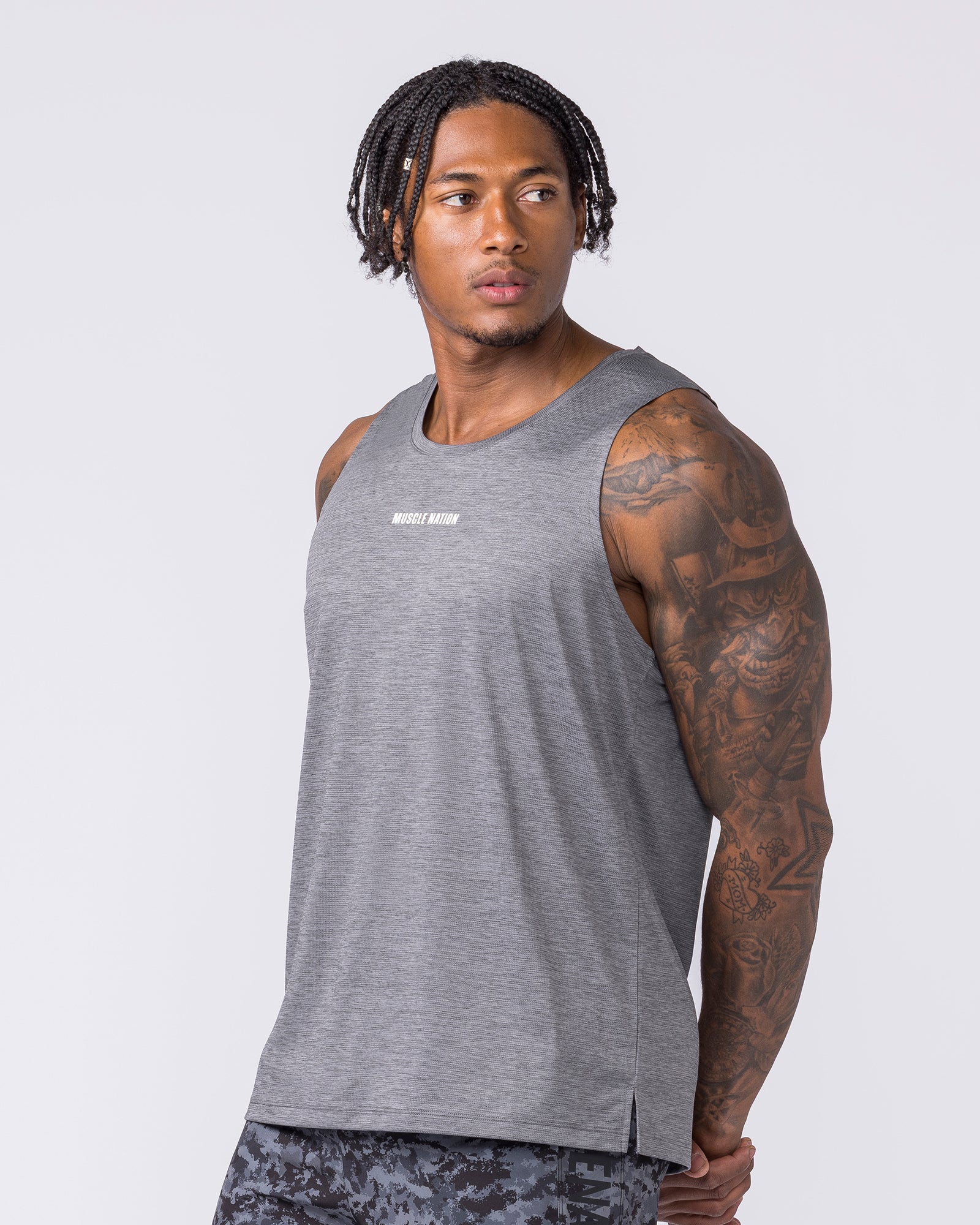Aero Active Tank - Tornado-Singlets & Tanks-S-012611TRNDO-S-MNAPPRL48165-4-Muscle Nation