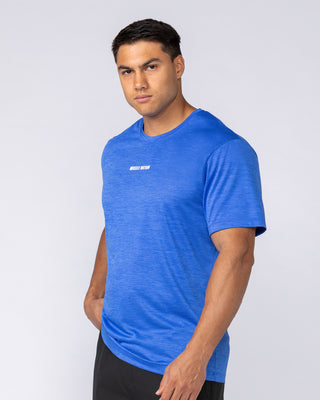 Aero Active Tee - Power Blue-T-Shirts-S-082532PWRBL-S-MNAPPRL43956-2-Muscle Nation