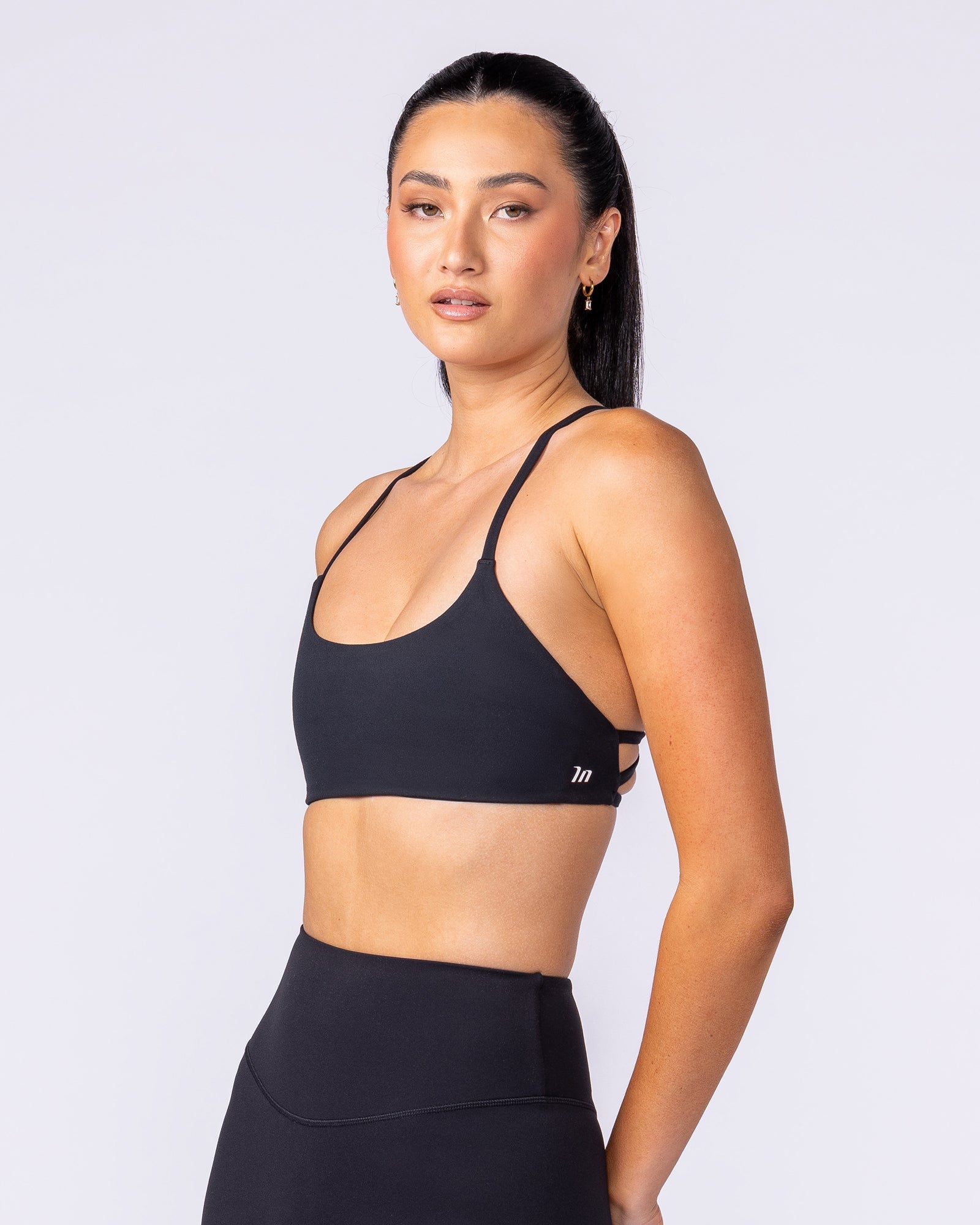 Afterglow Bralette - Black-Bralettes-XXS-1125106BLK-XXS-MNAPPRL45381-3-Muscle Nation